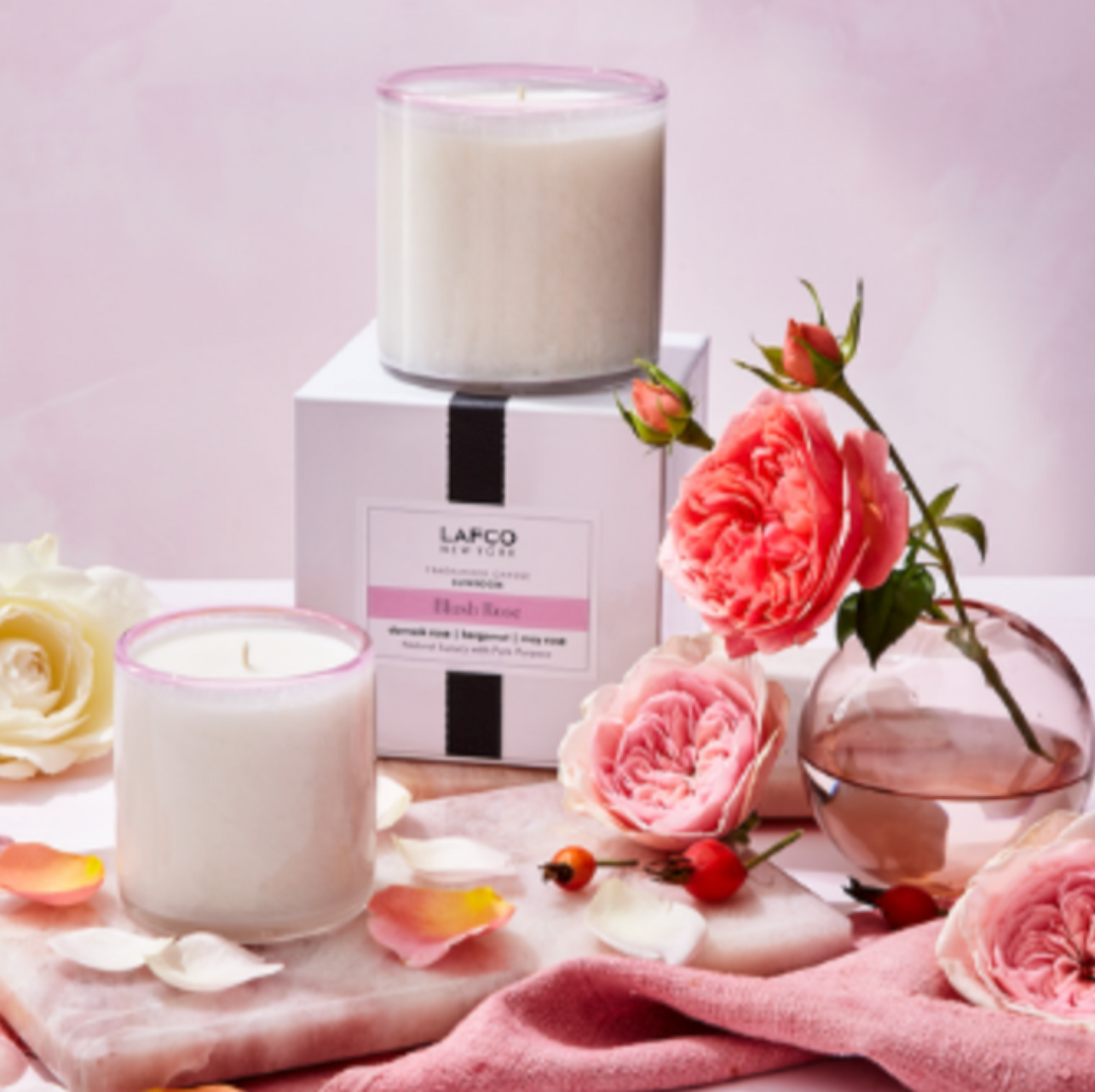 LAFCO- Blush Rose Classic Candle