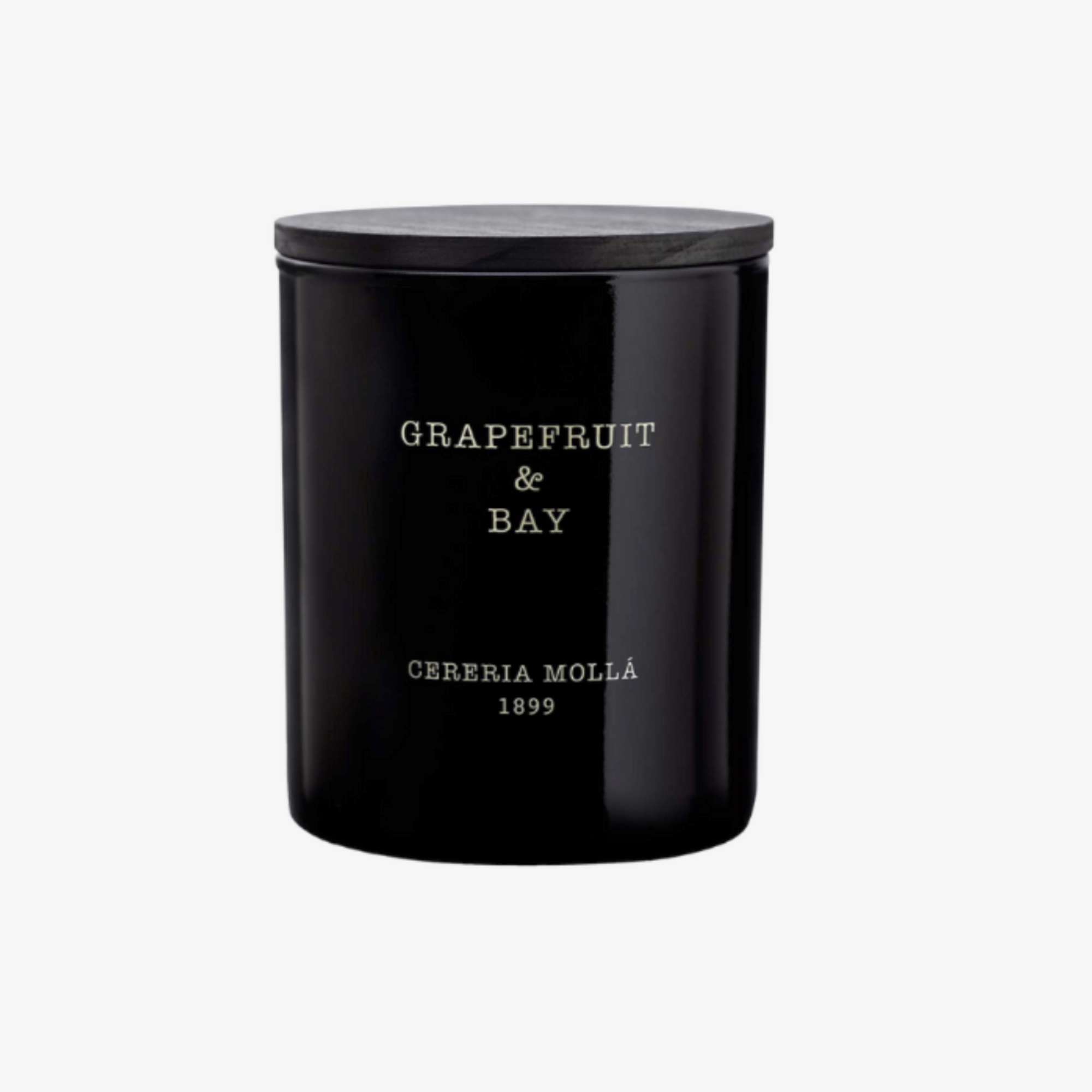 Cereria Molla Grapefruit & Bay Black 8 0z/230 gm. Premium Candle