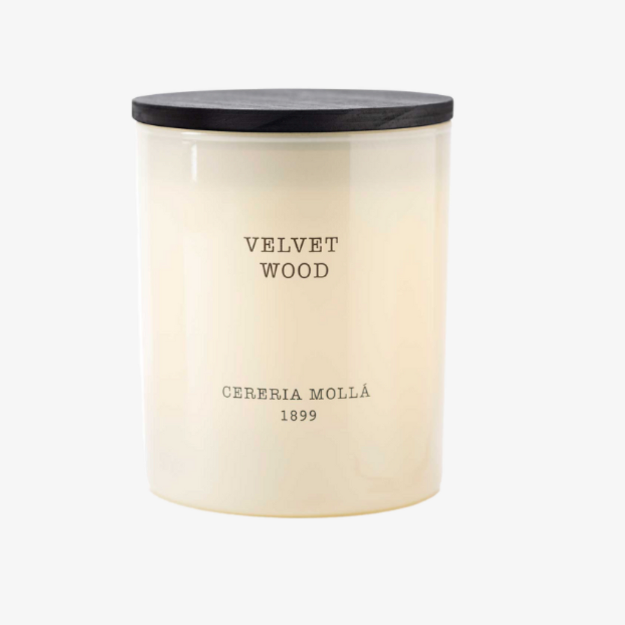Cereria Molla Velvet Wood Ivory 8 0z/230 gm. Premium Candle