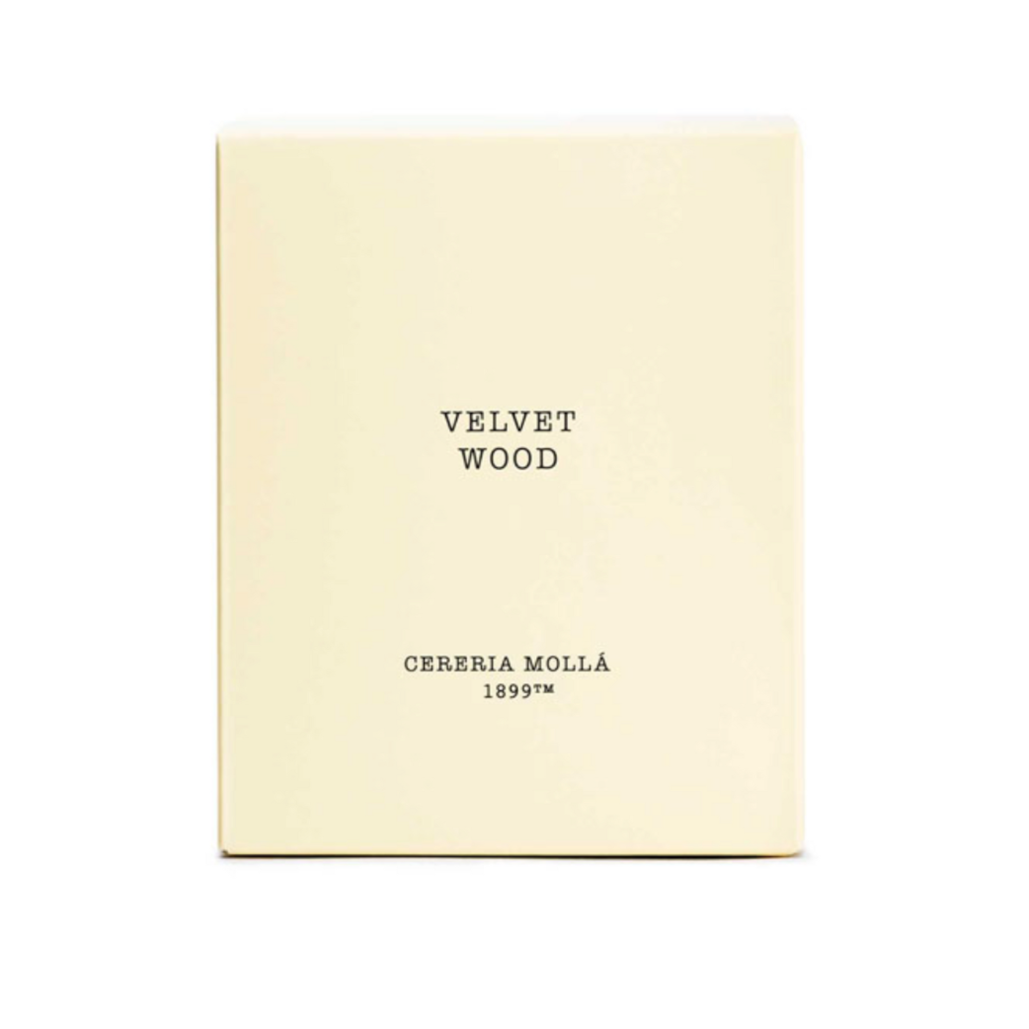 Cereria Molla Velvet Wood Ivory 8 0z/230 gm. Premium Candle