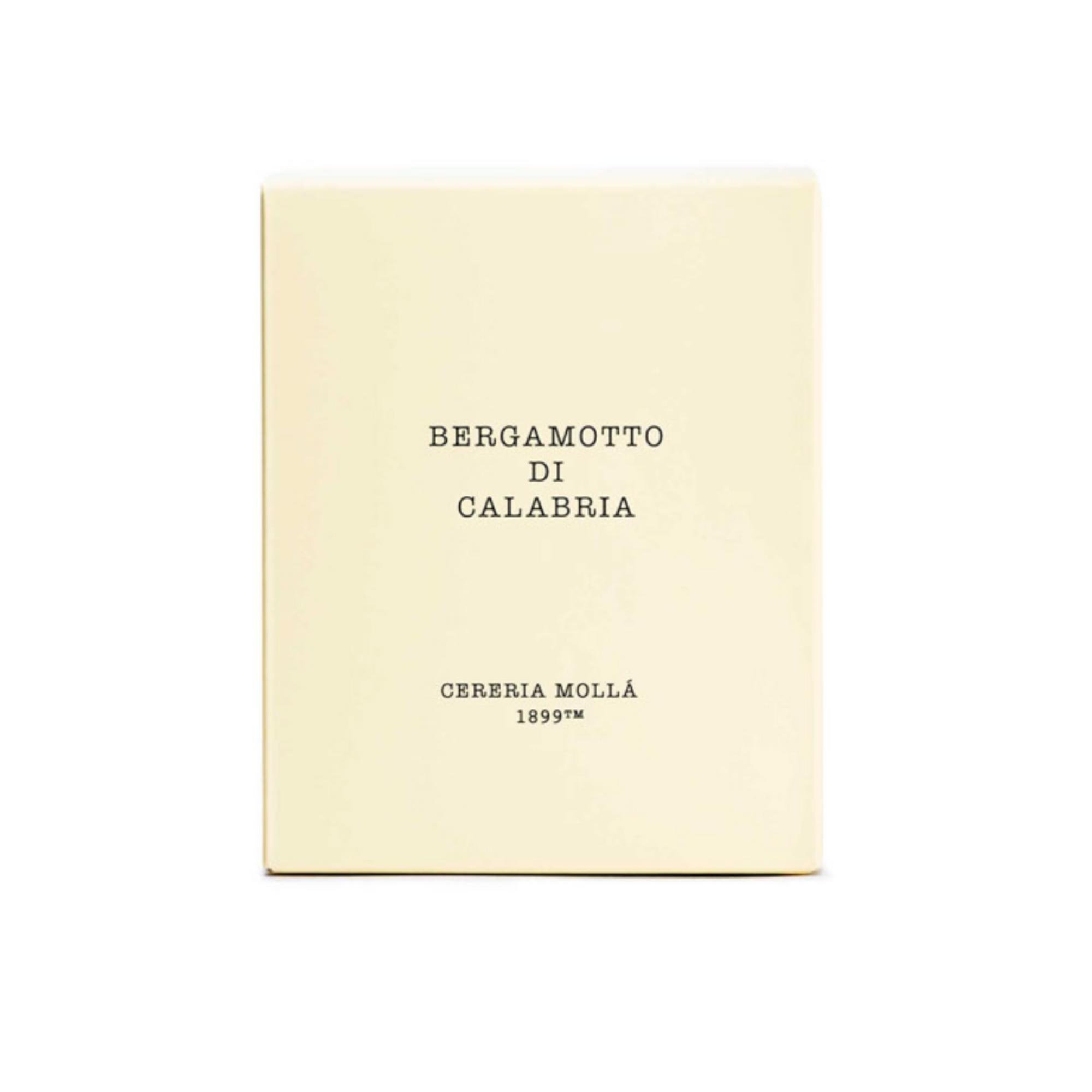 Cereria Molla Bergamotto di Calabria Ivory 8 0z/230 gm. Premium Candle
