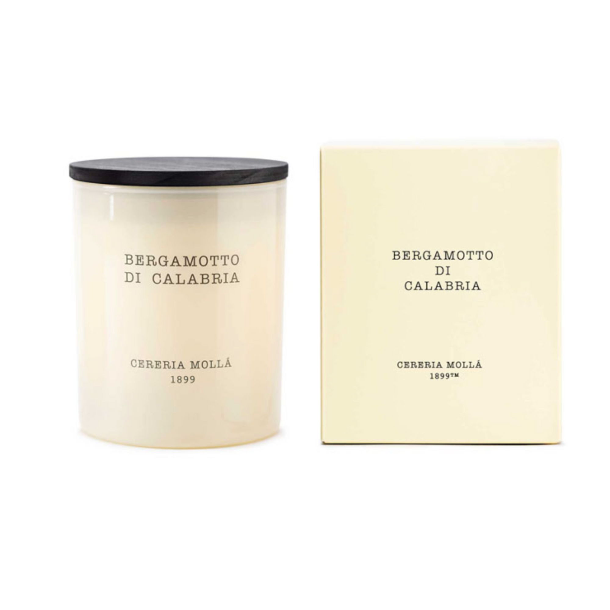 Cereria Molla Bergamotto di Calabria Ivory 8 0z/230 gm. Premium Candle
