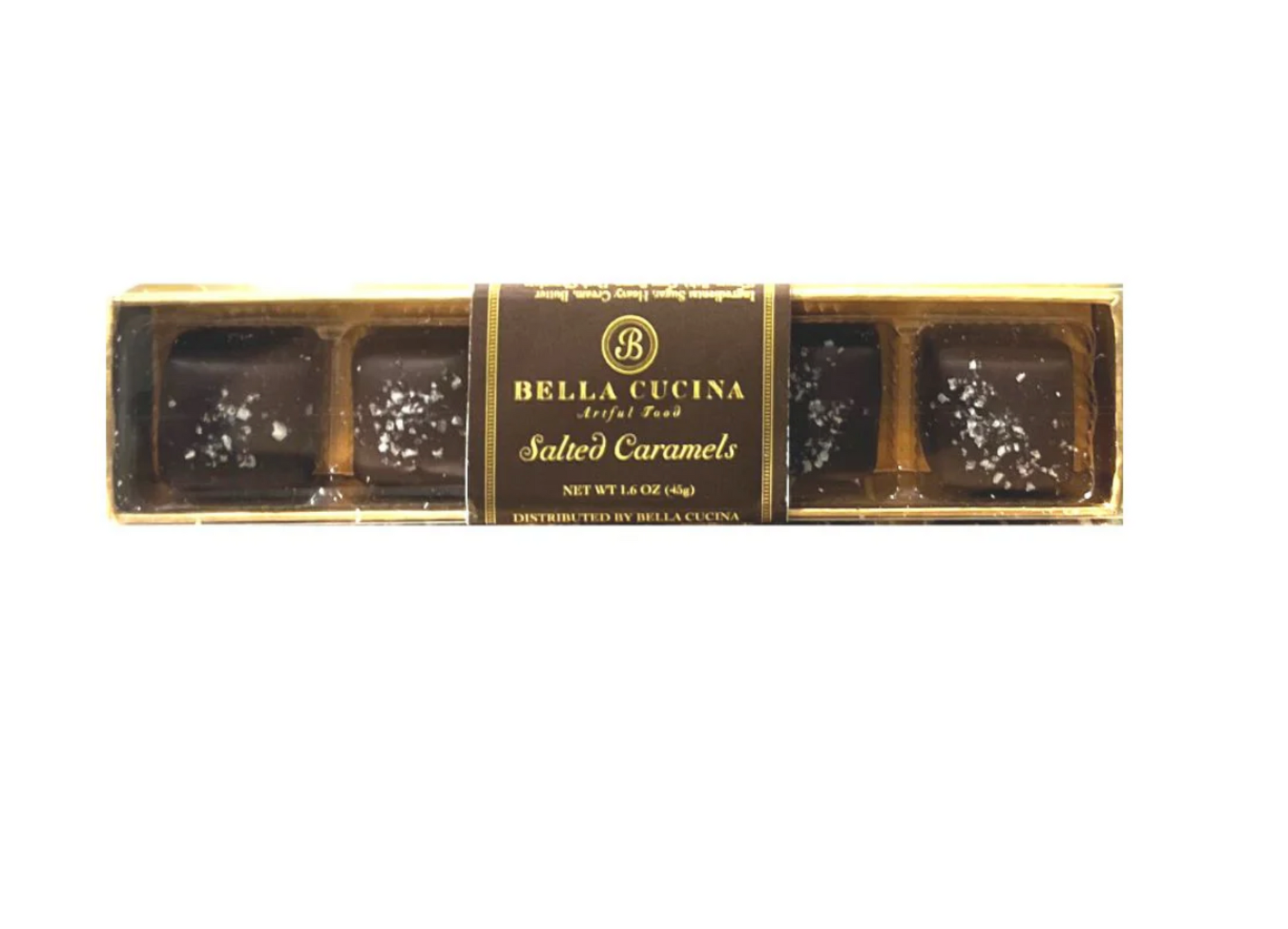 Bella Cucina Dark Chocolate Salted Caramels
