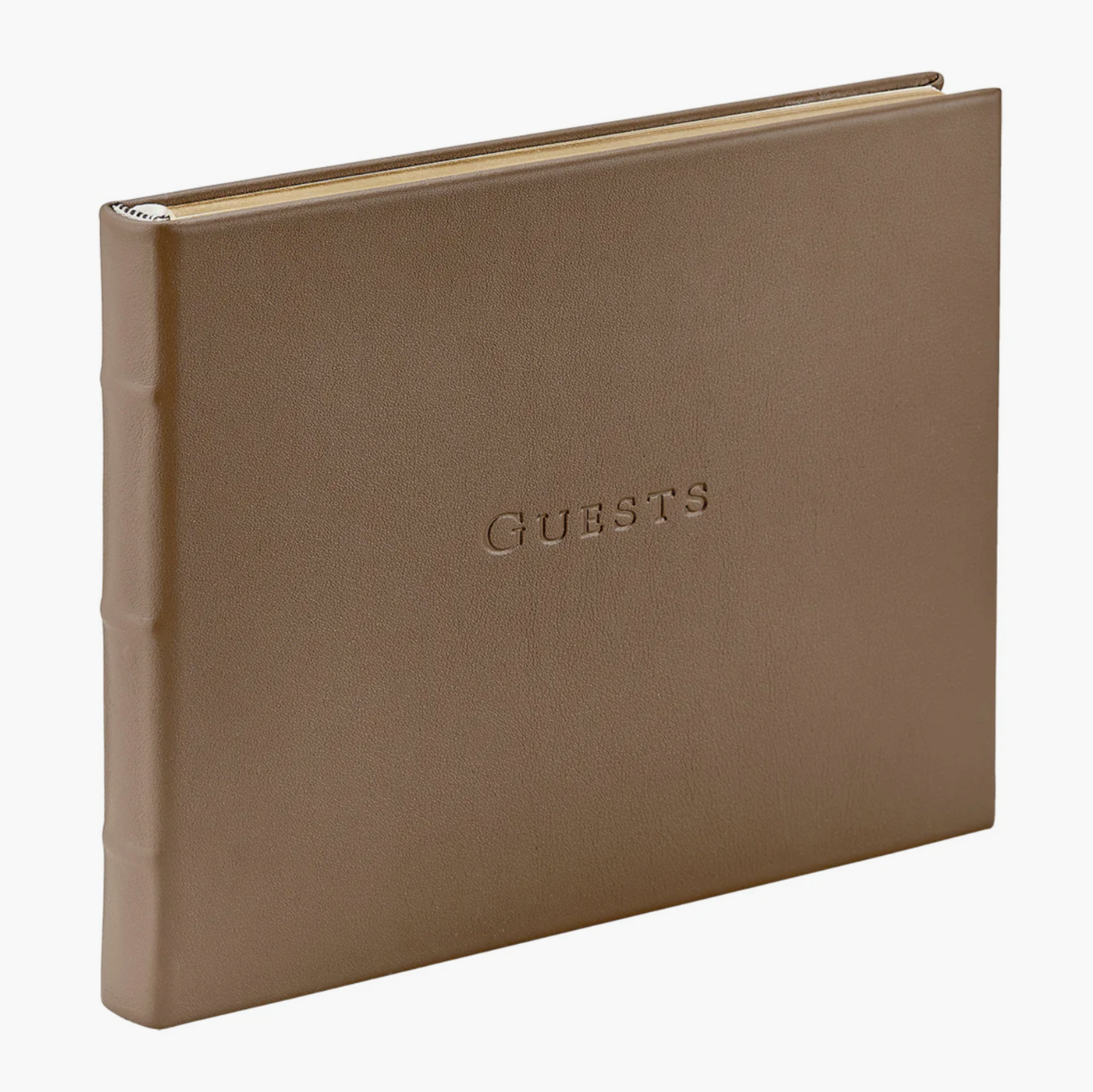 Guest Book - Taupe