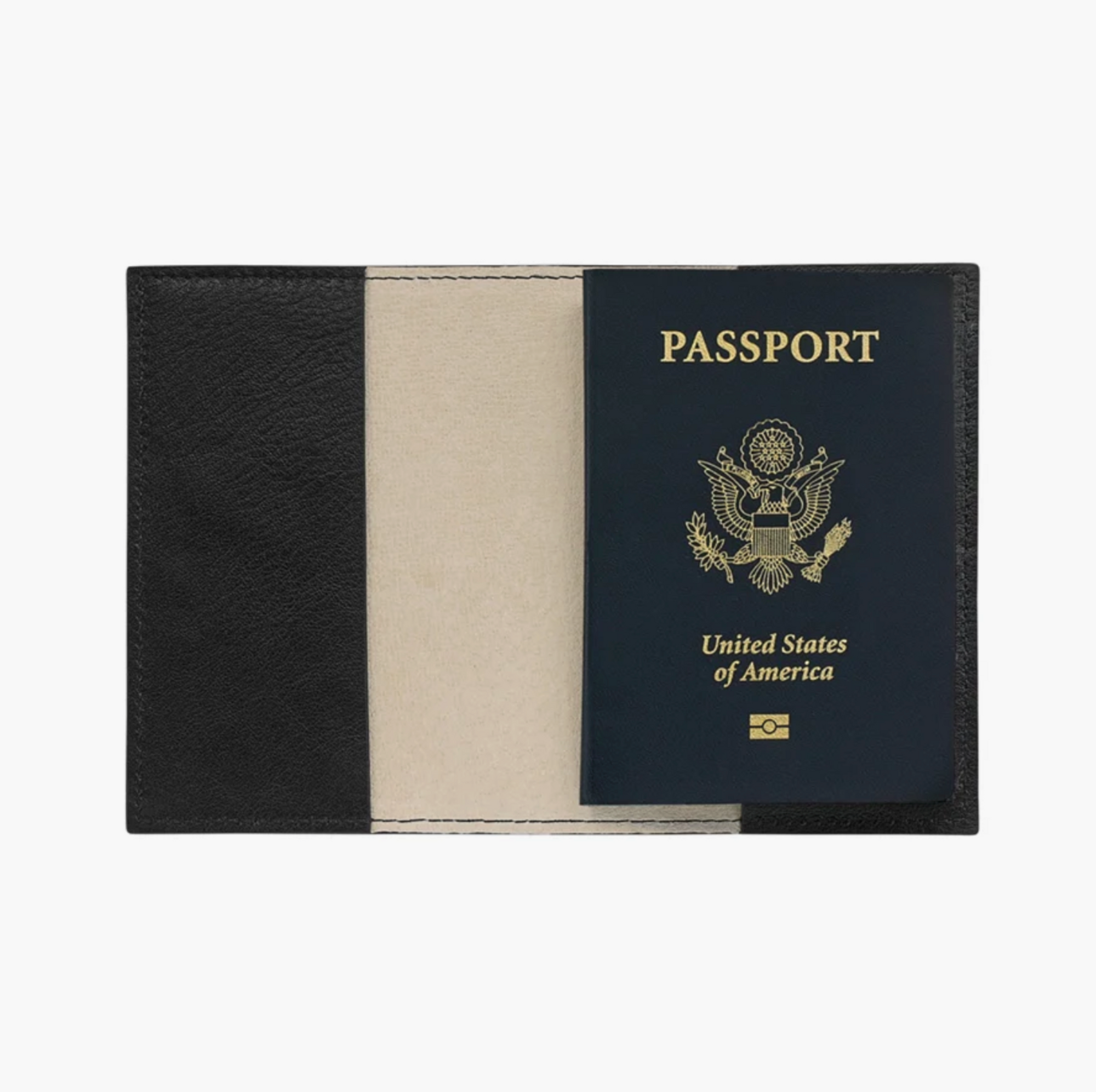 Passport Cover - Black