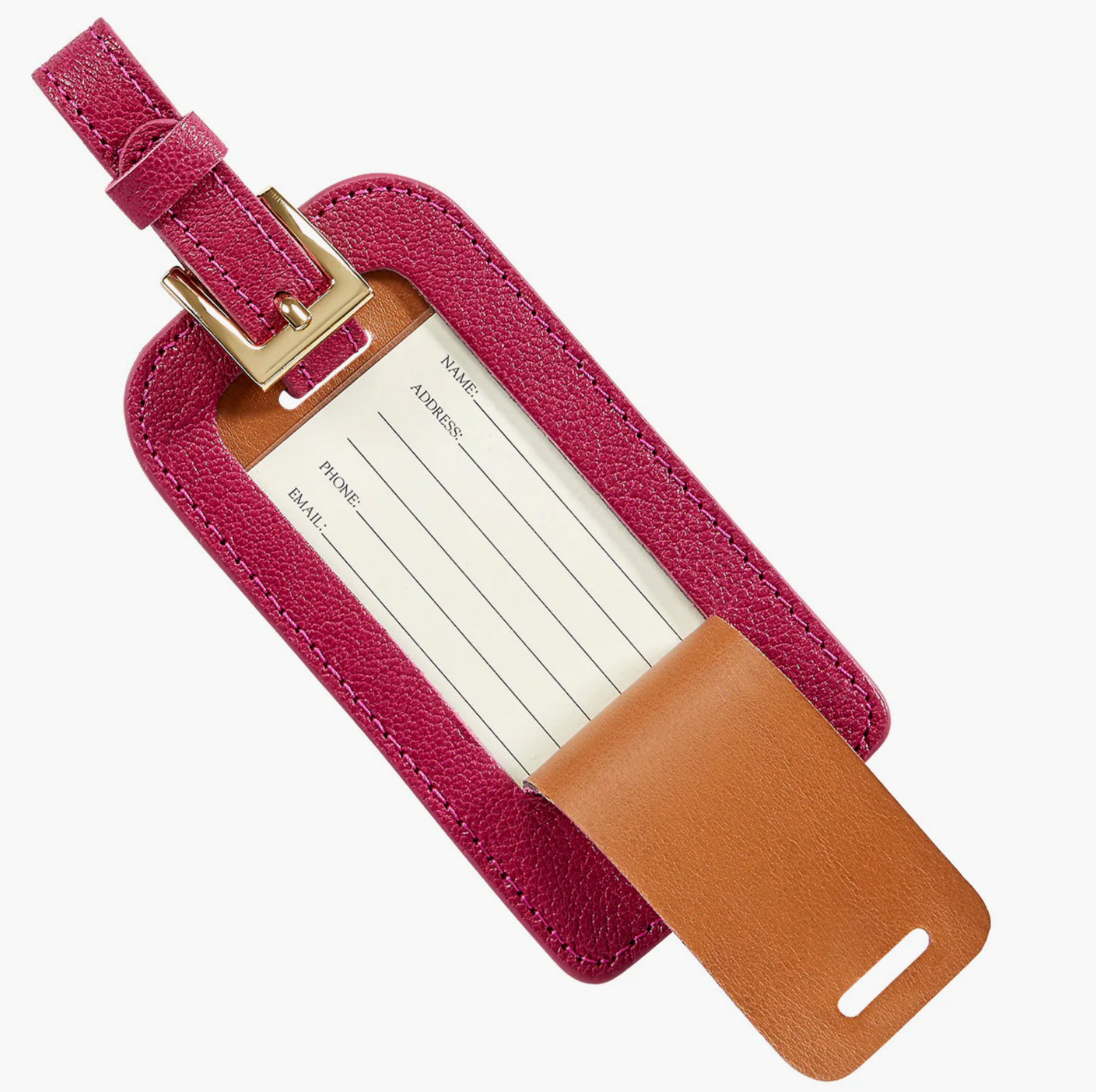 Luggage Tag - Pink