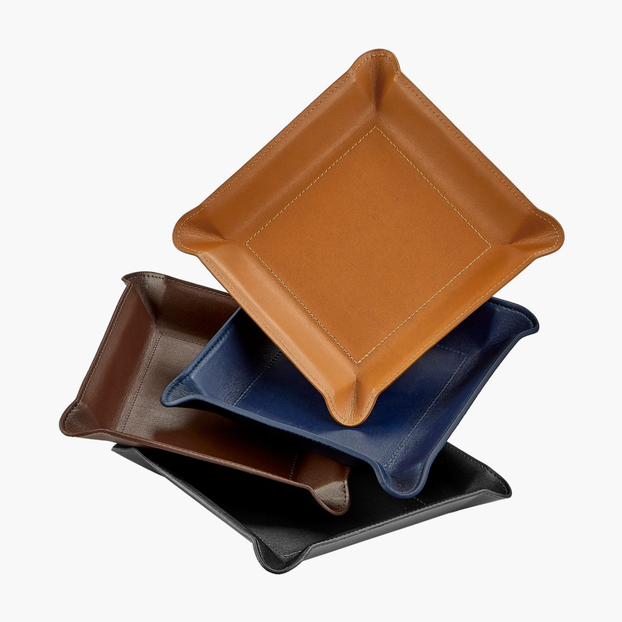 Medium Valet Tray - Brown