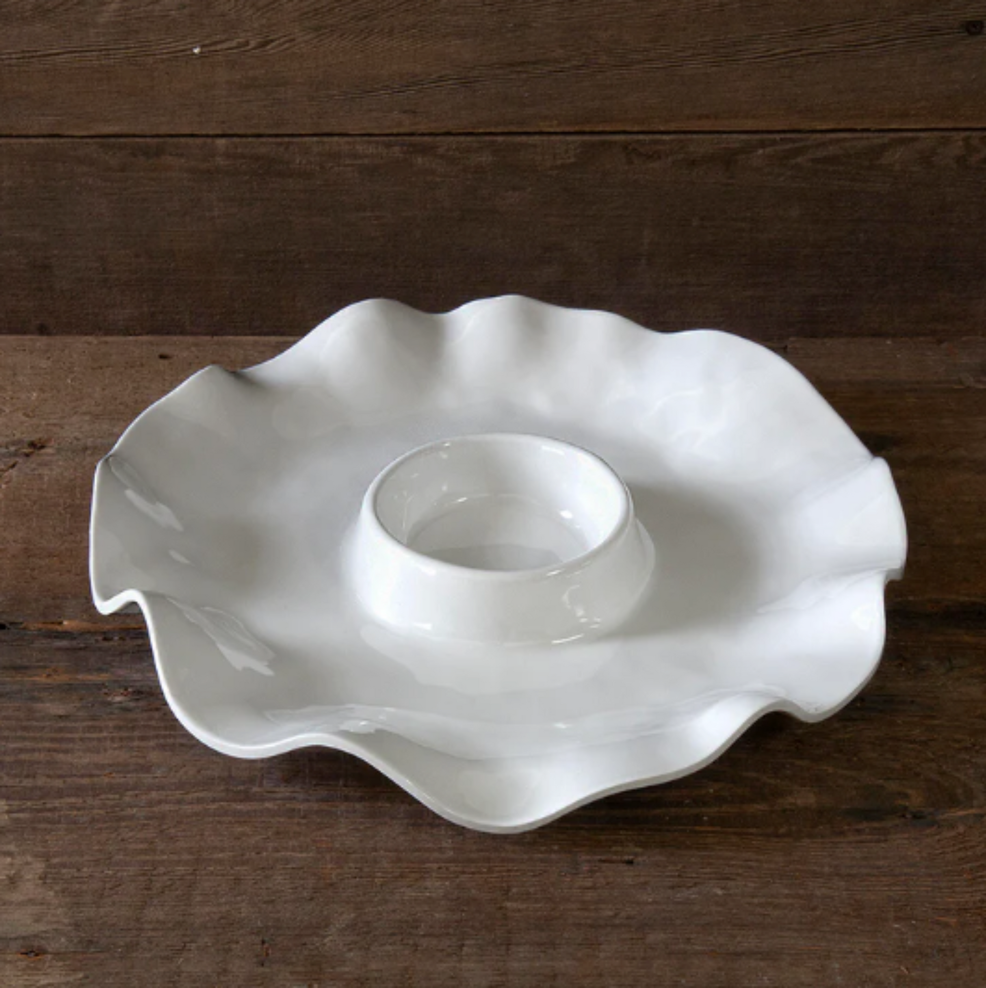 VIDA Havana Chip & Dip, White