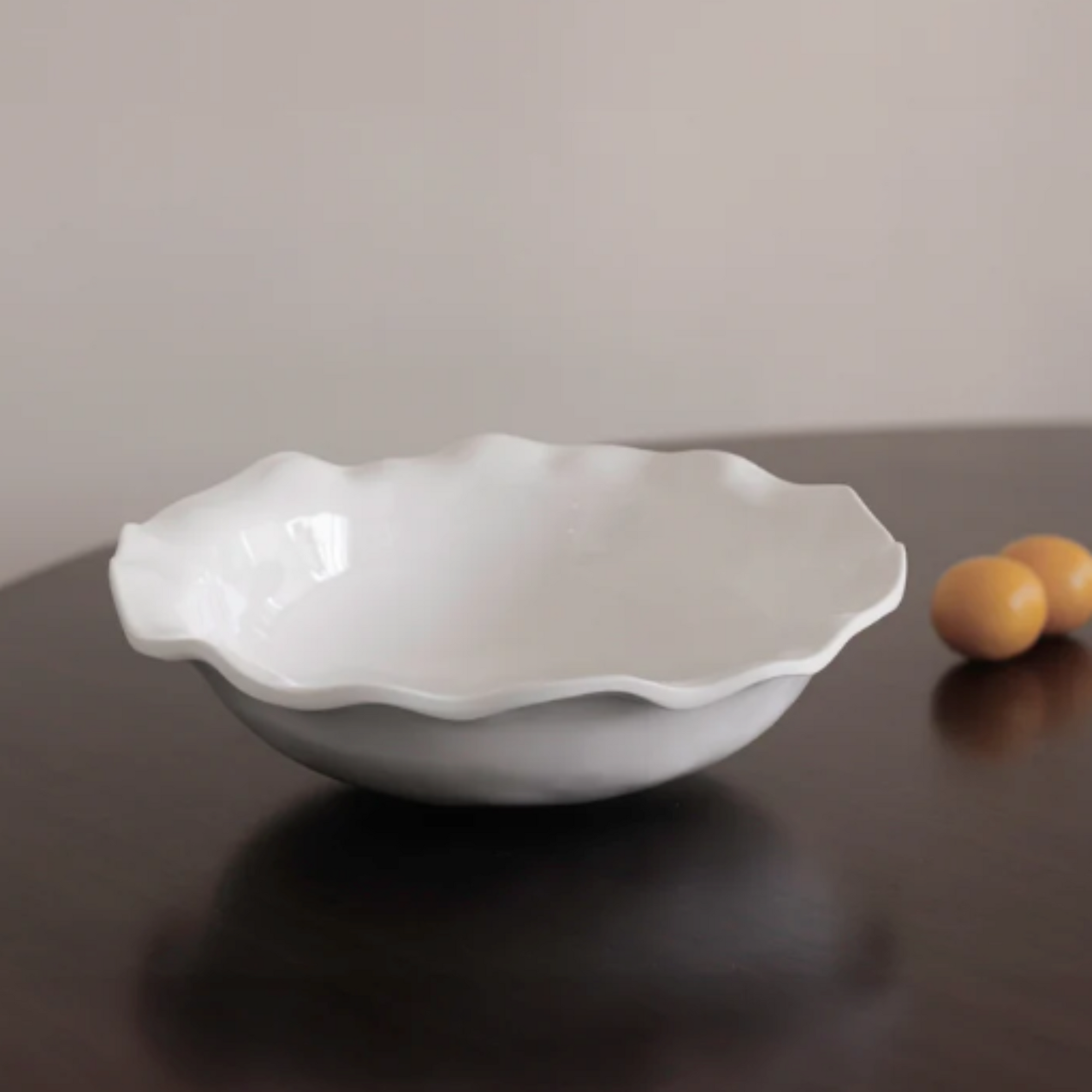 VIDA Havana Lg Pasta Bowl, White