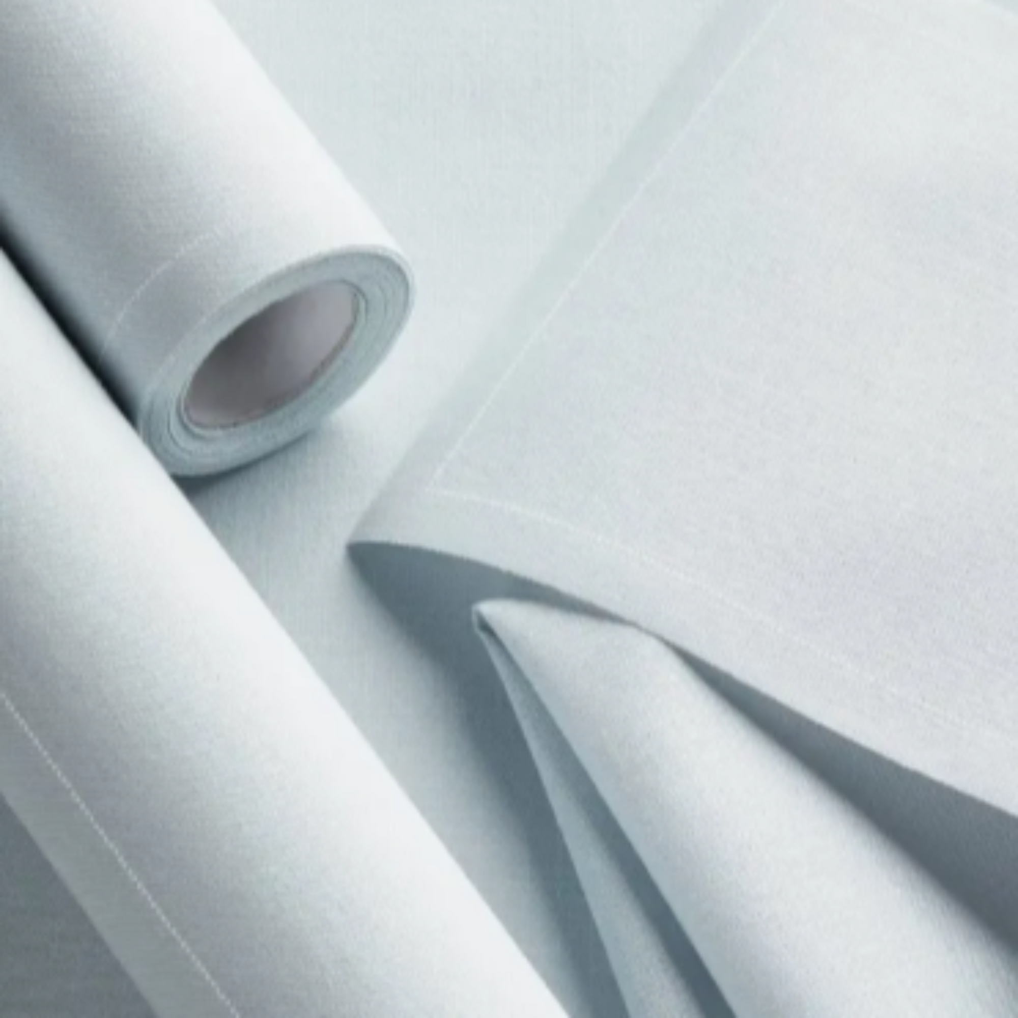 Pearl Grey Cotton Cocktail Napkins 50 Units