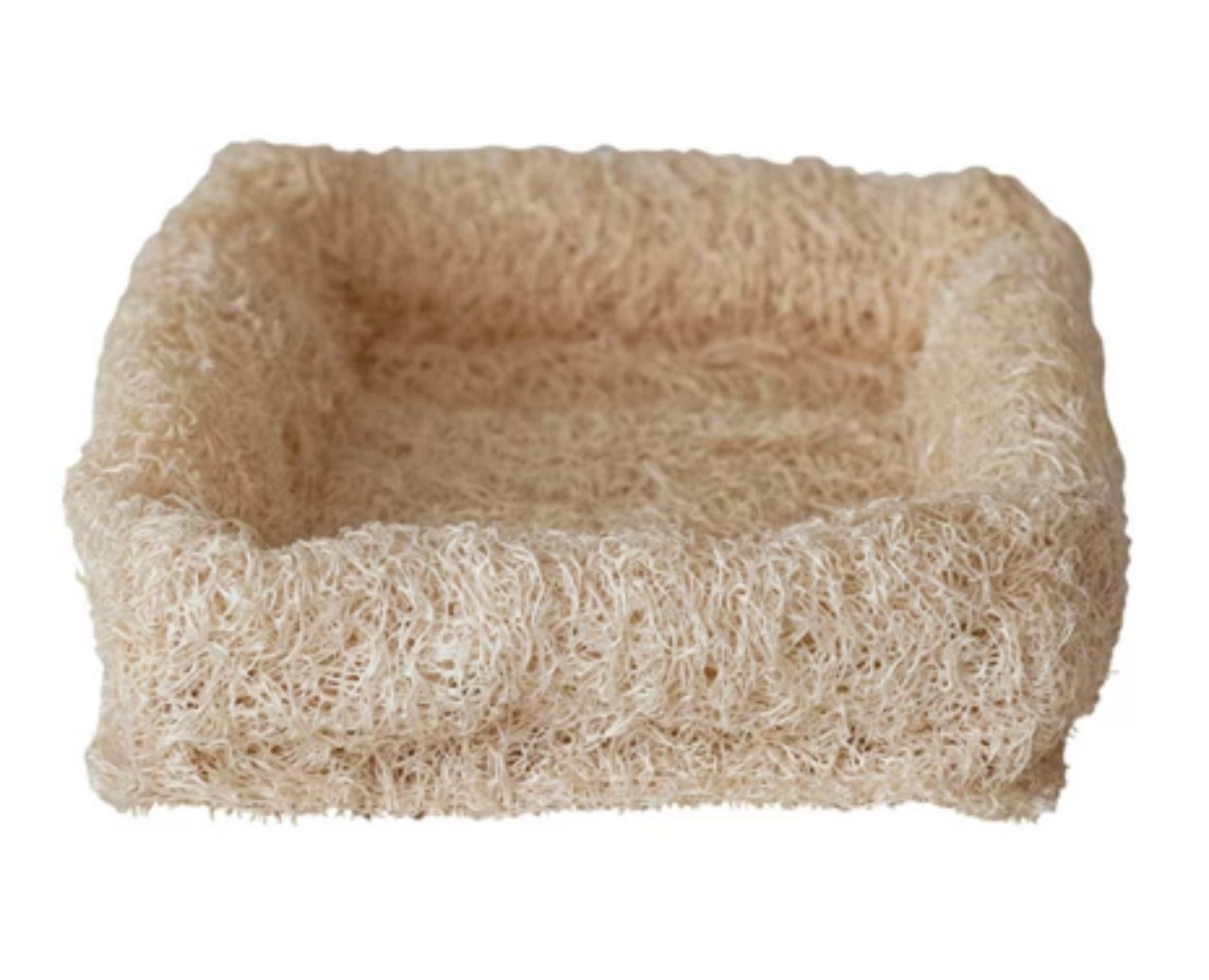 Loofah Container 6"L x 4" Wx 1"H