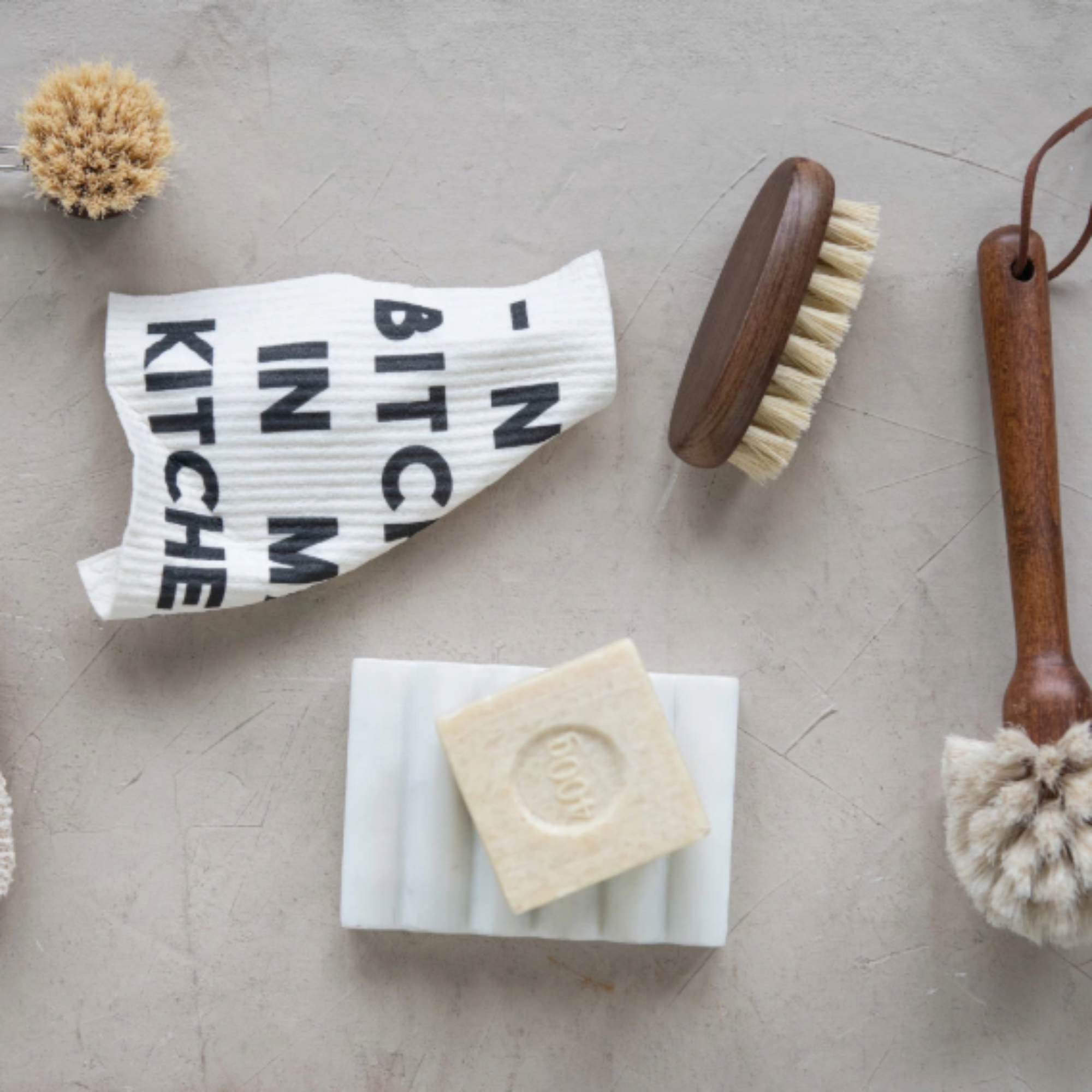 Carved Marble Soap Dish