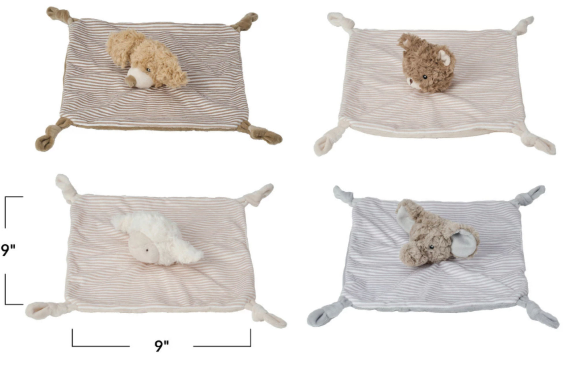 Plush Animal Snuggle Toy, Multi Color, Bear