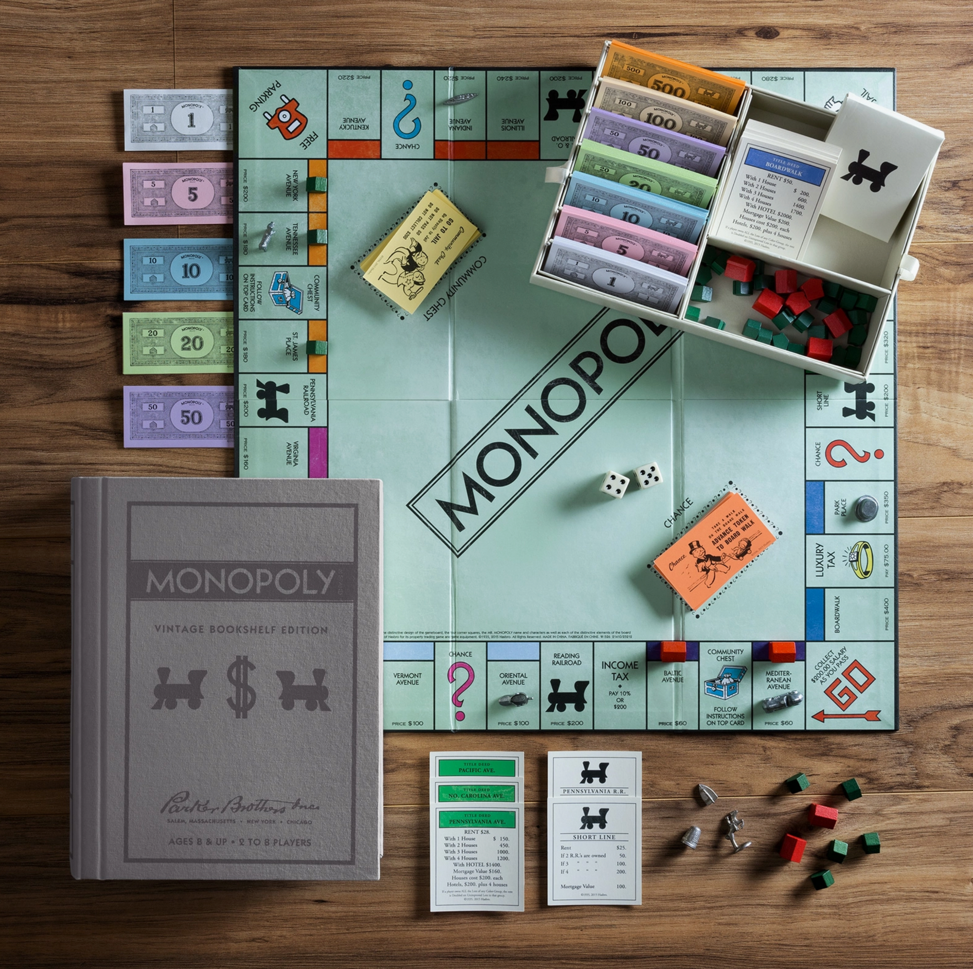 Monopoly Vintage Bookshelf Edition