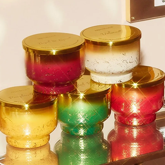 Capri Blue Volcano Glimmer Inverted Jar