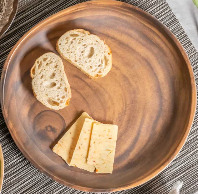 Sequoia Wood 8 inch Salad Plate