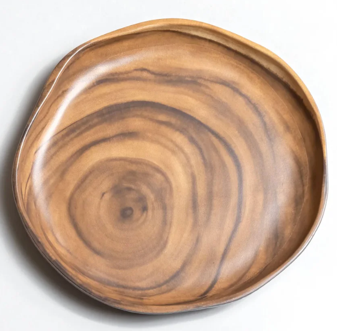 Sequoia Wood 9.5 inch Dinner Plate