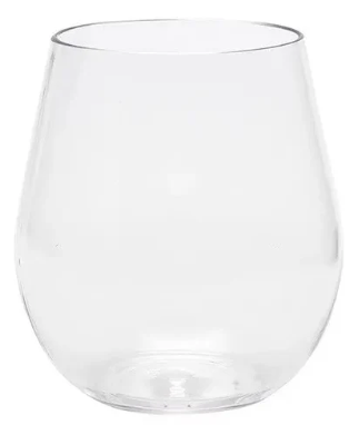 Tritan Wine 22 oz. Stemless Wine Clear