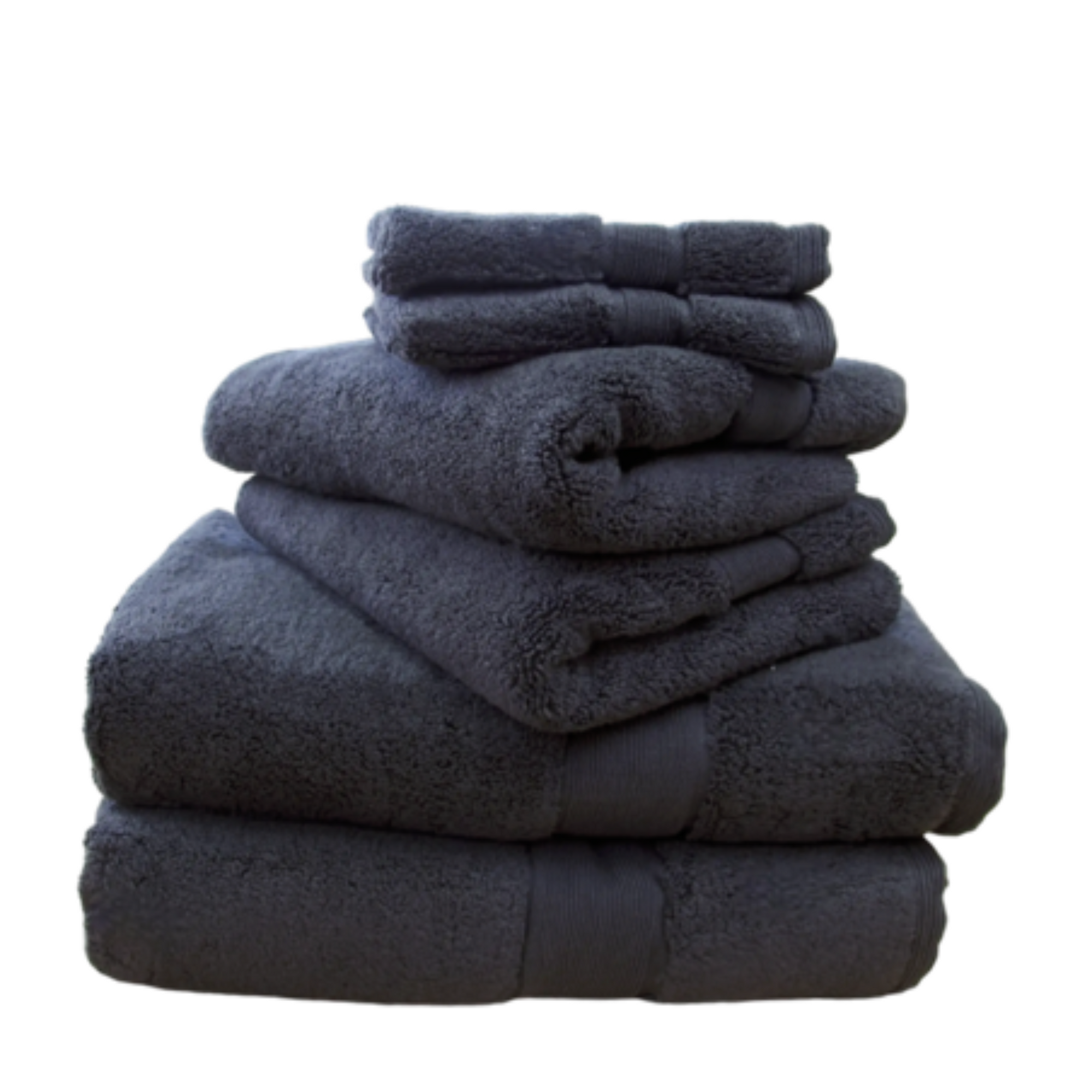 Signature Plus - Washcloth - 13"x13" -| Black