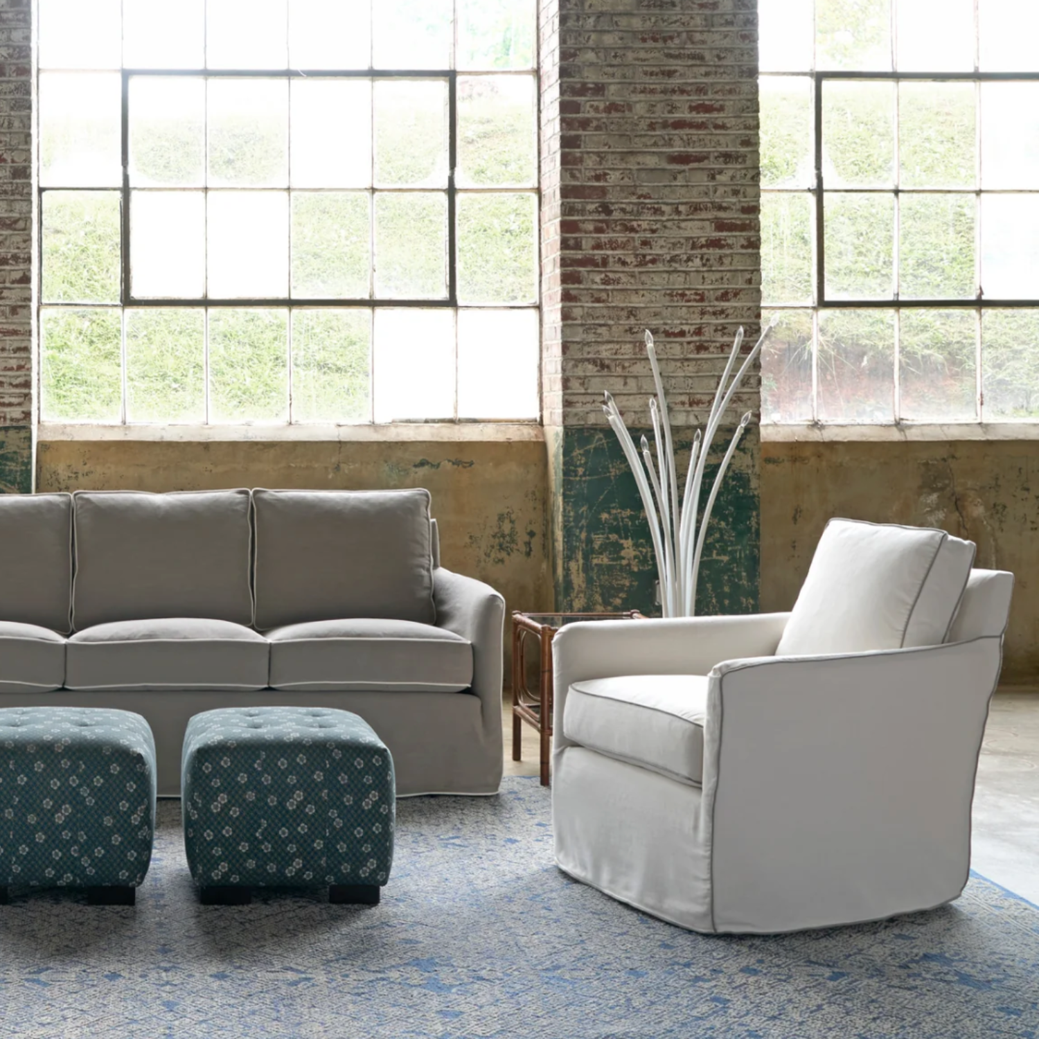 Serena Swivel Chair from Cisco Home