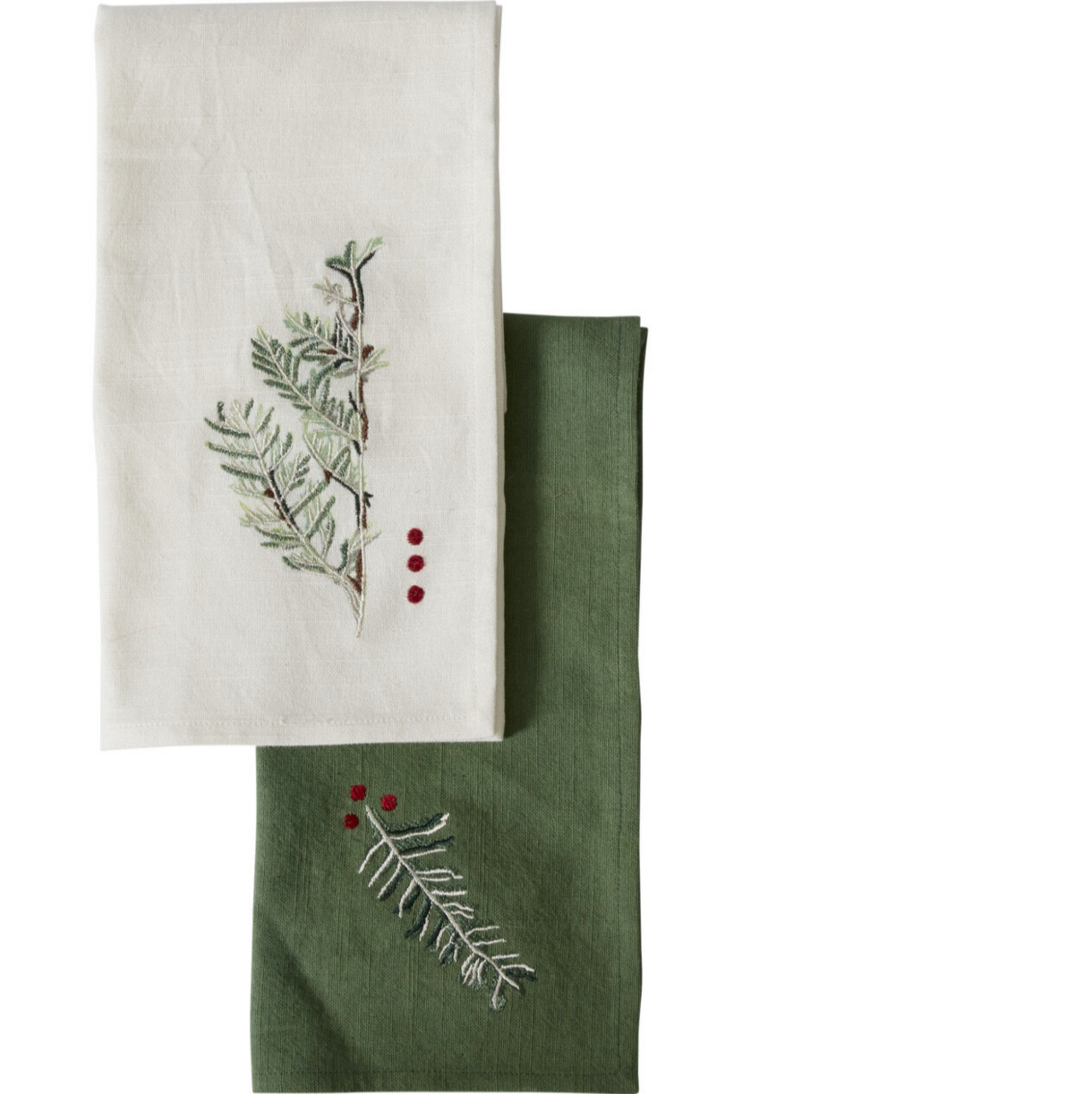 White Alpine Napkins