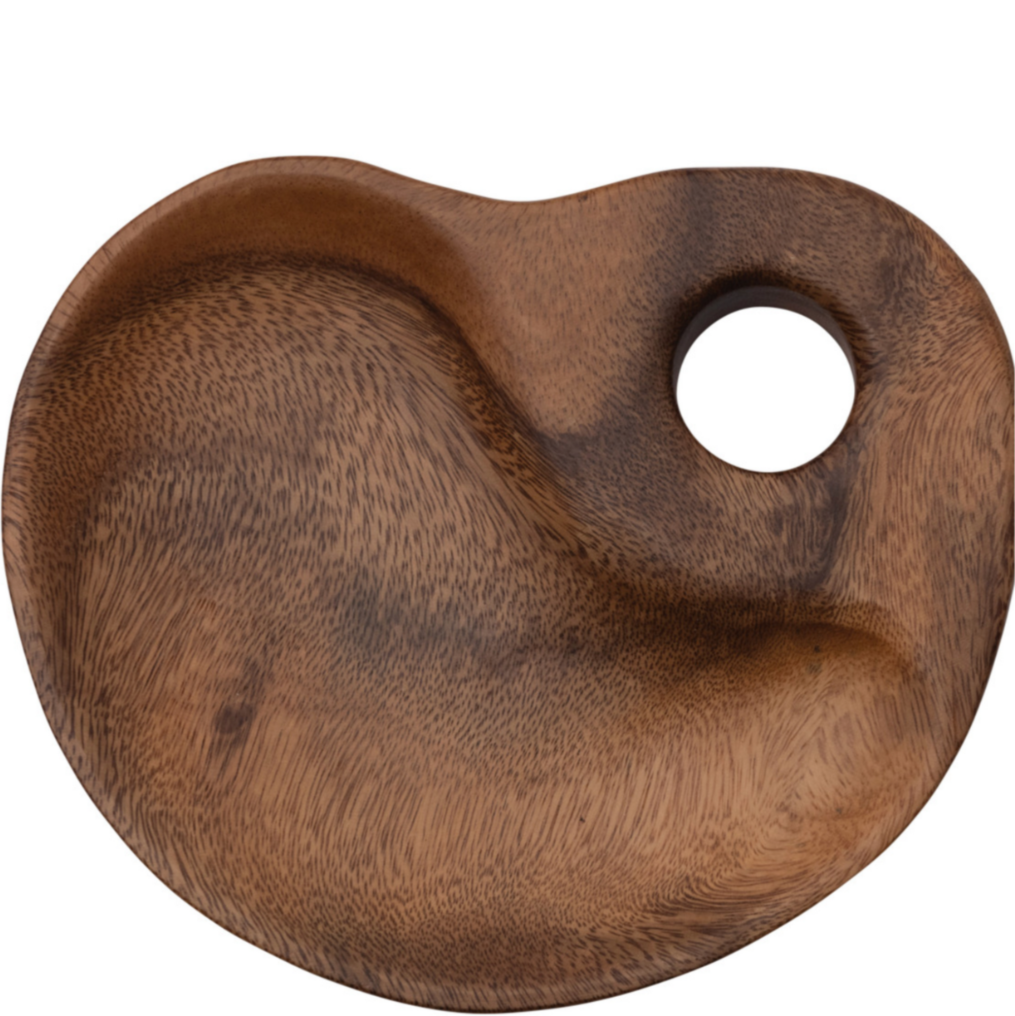 Acacia Wood Tray w/ Handle