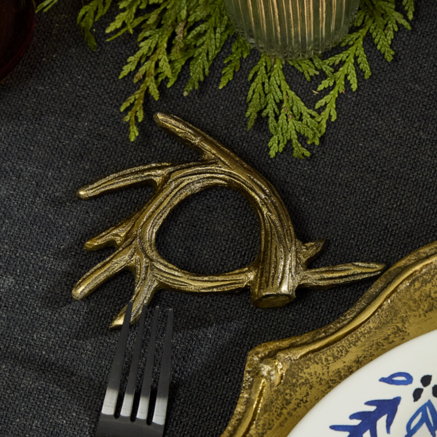 Elk Napkin Ring 4.75" x 3.5"