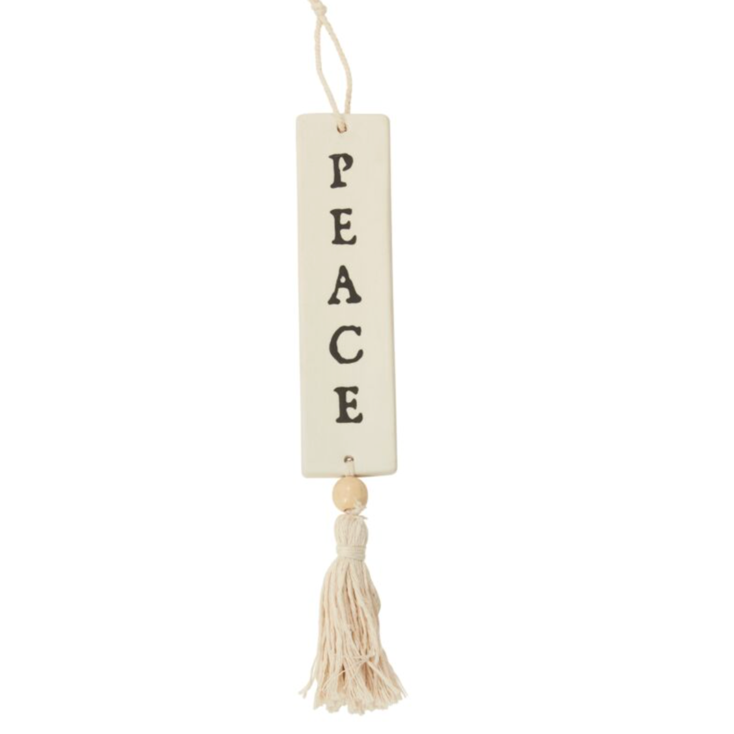 Holiday Peace Greetings Ornament