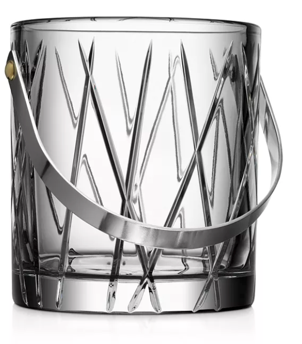 Crystal ice bucket