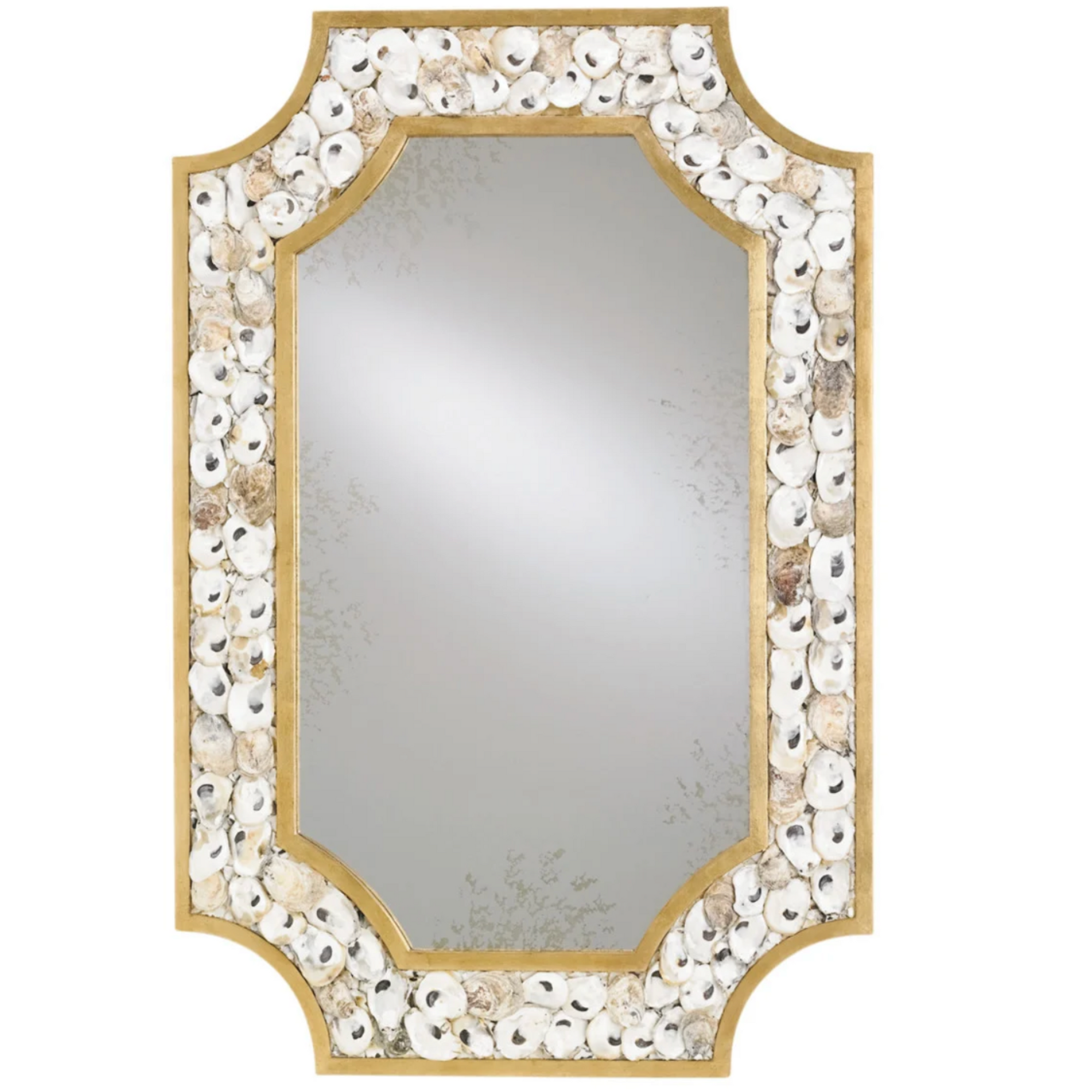 Margate Rectangular Oyster Shell Mirror