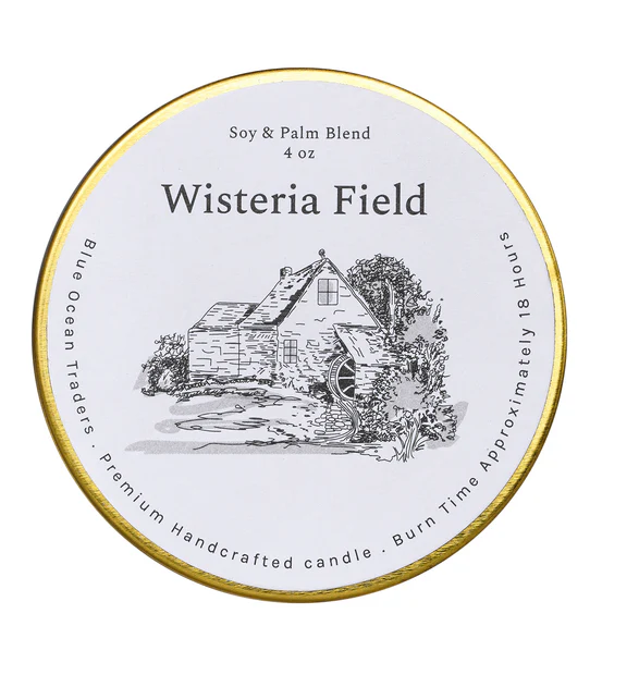 Wisteria Field 4 oz. Travel Tin