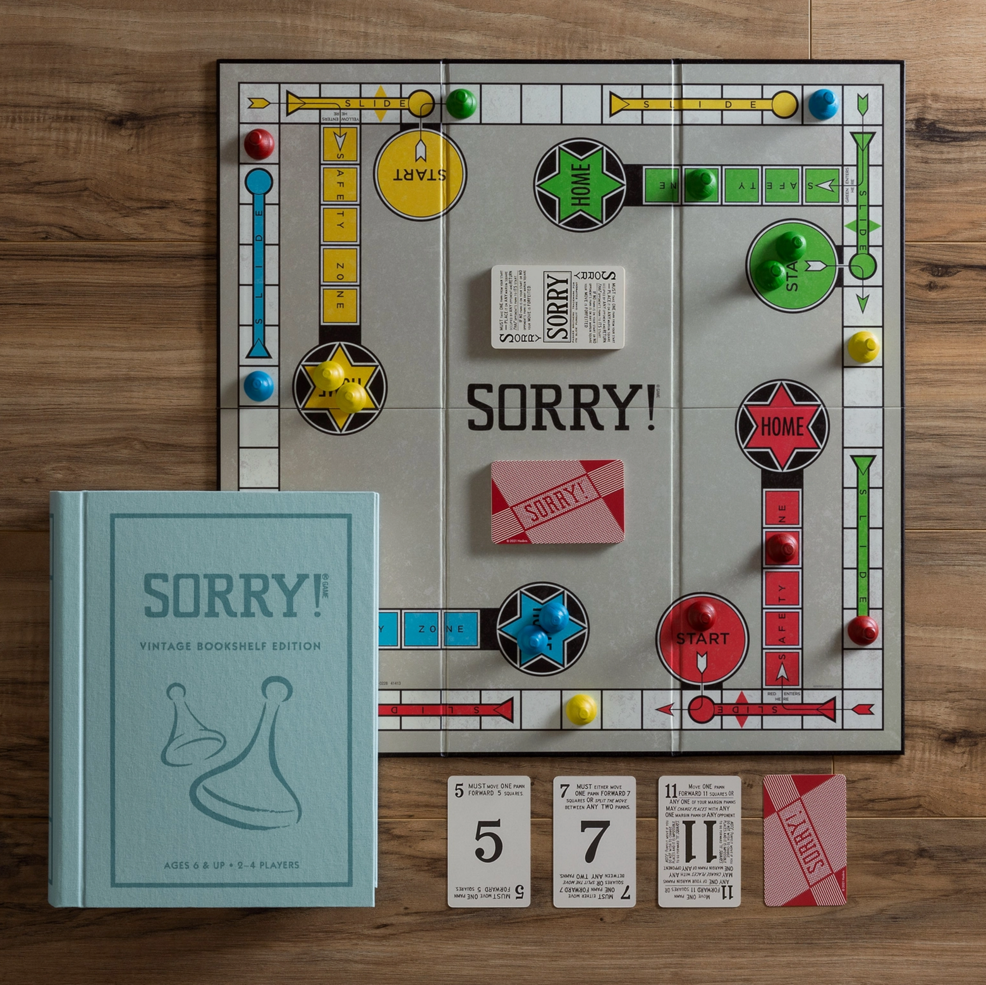 Sorry Vintage Bookshelf Edition