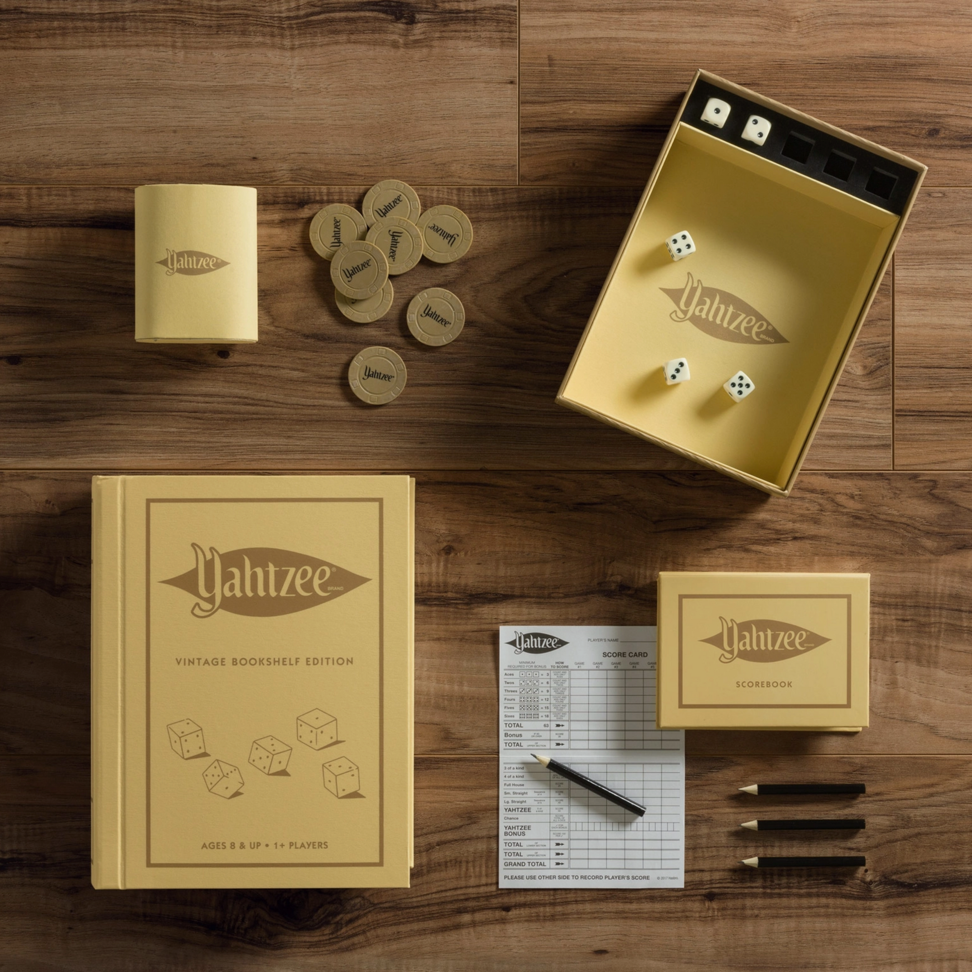 Yahtzee Vintage Bookshelf Edition