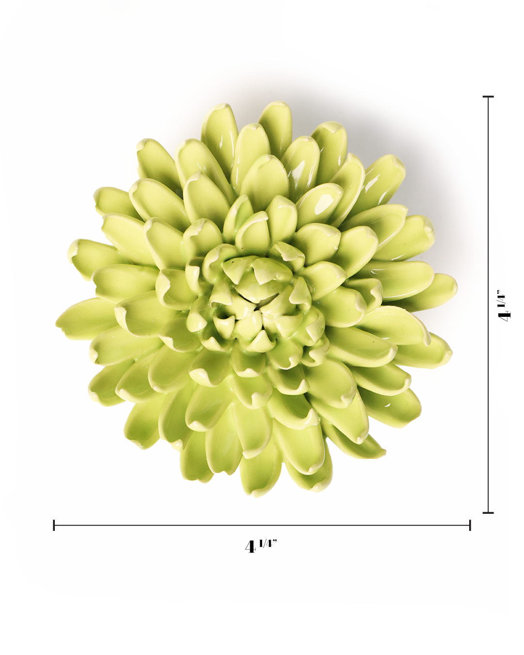 Wellness Gifts Ceramic Flowers for Peaceful Space Pompom Mum