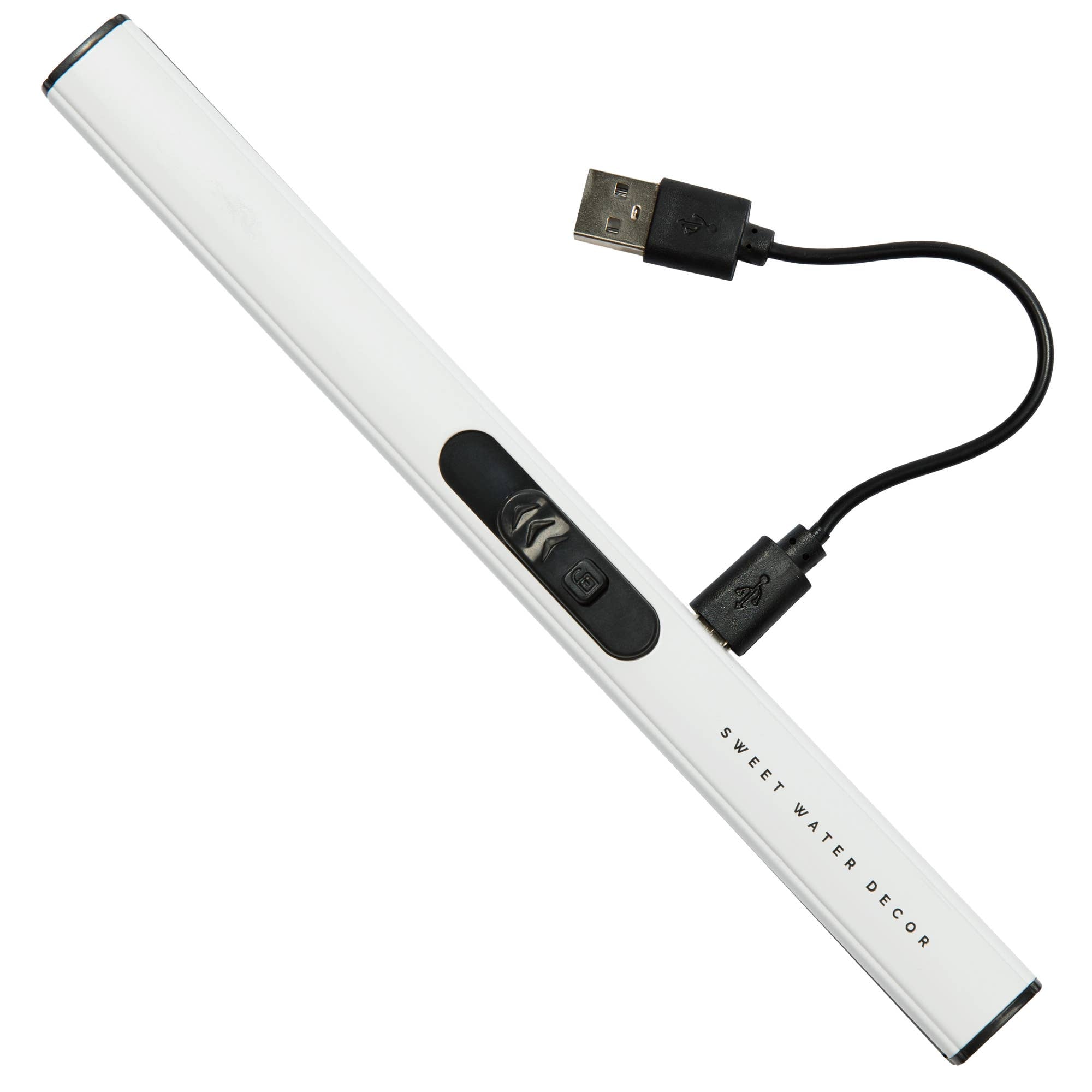 White Rechargeable Electric Lighter - Home Decor &amp; Gifts