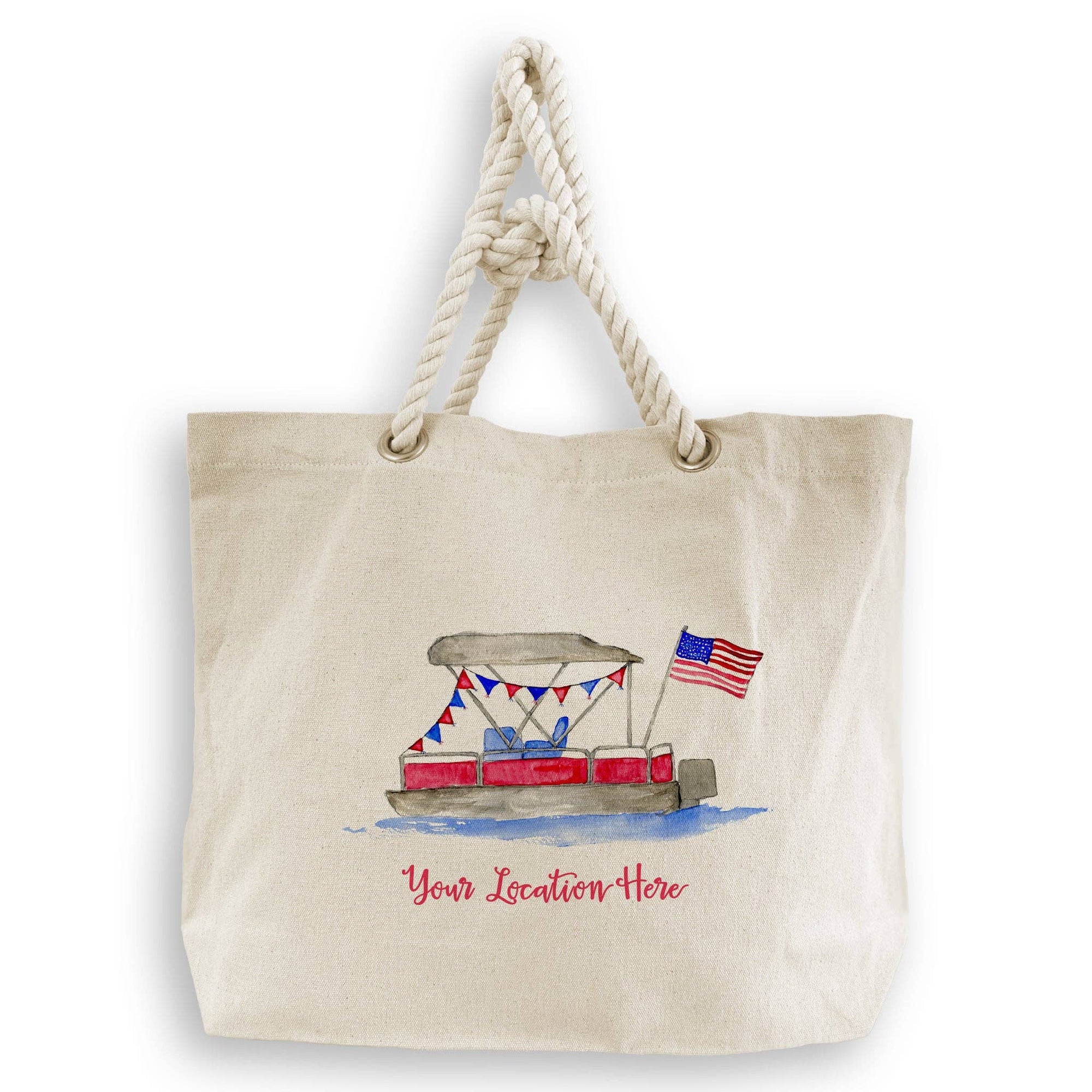Pontoon Boat with Location: Dishtowel / -