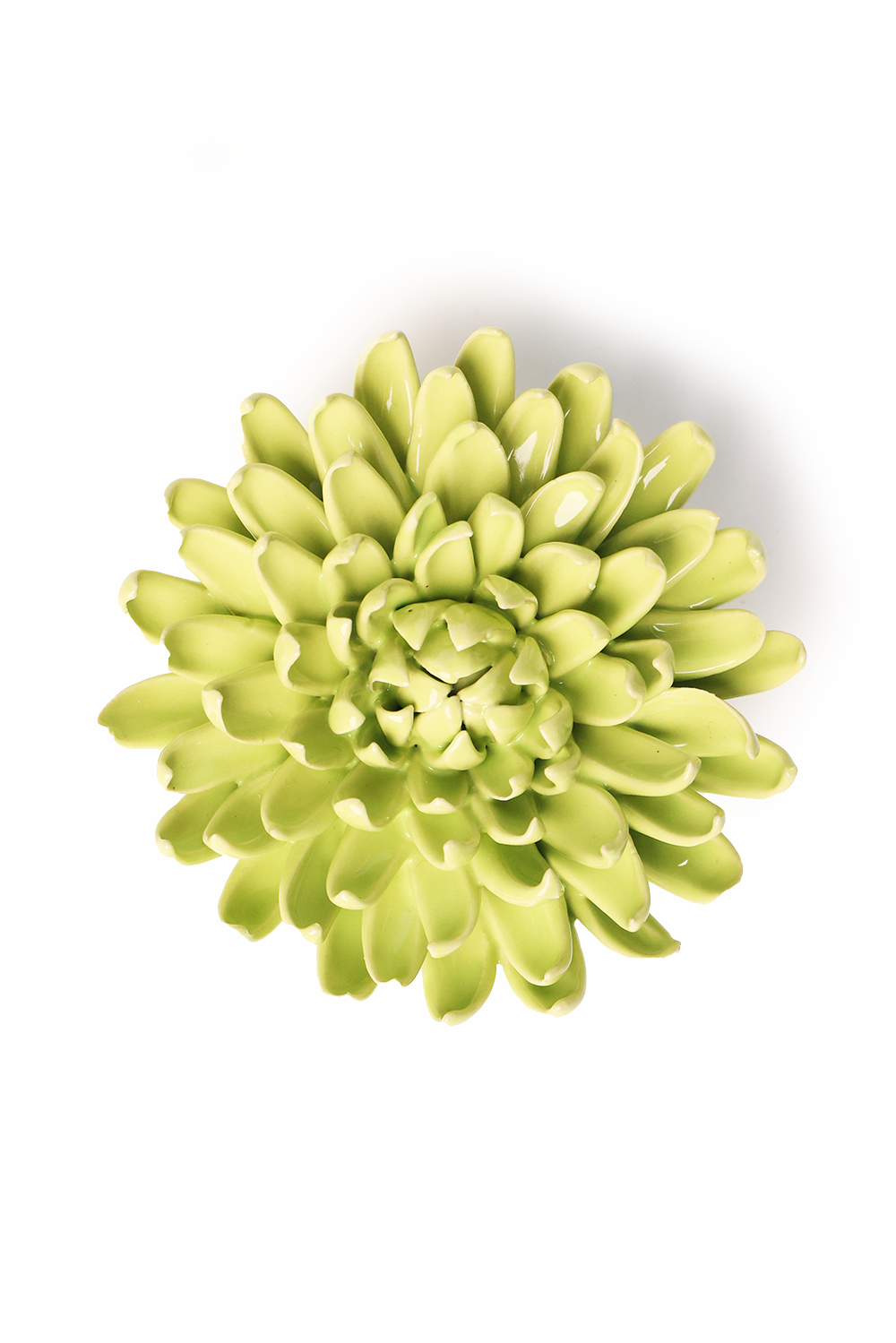 Wellness Gifts Ceramic Flowers for Peaceful Space Pompom Mum