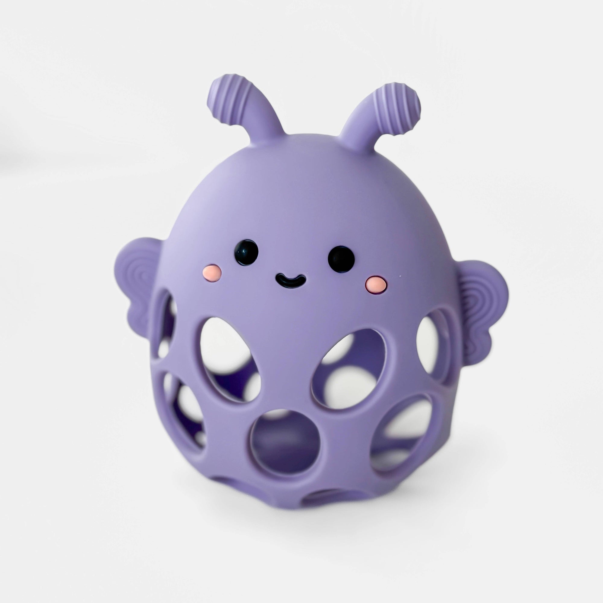 Garden Party Collection - Honey Bee Teether: Powder Blue