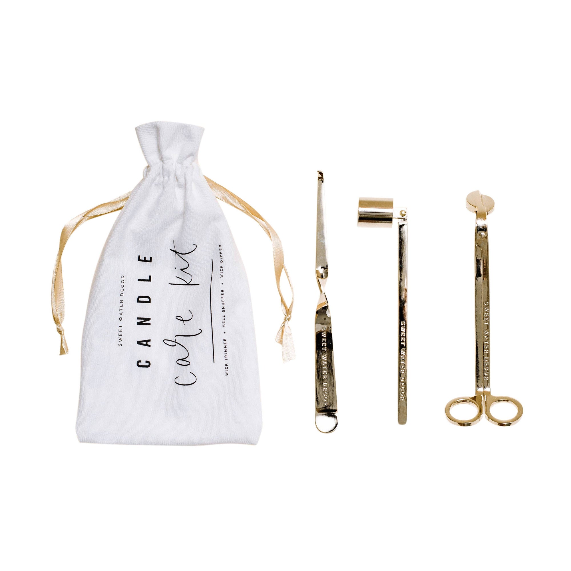 Gold Candle Care Kit - Home Decor &amp; Gifts