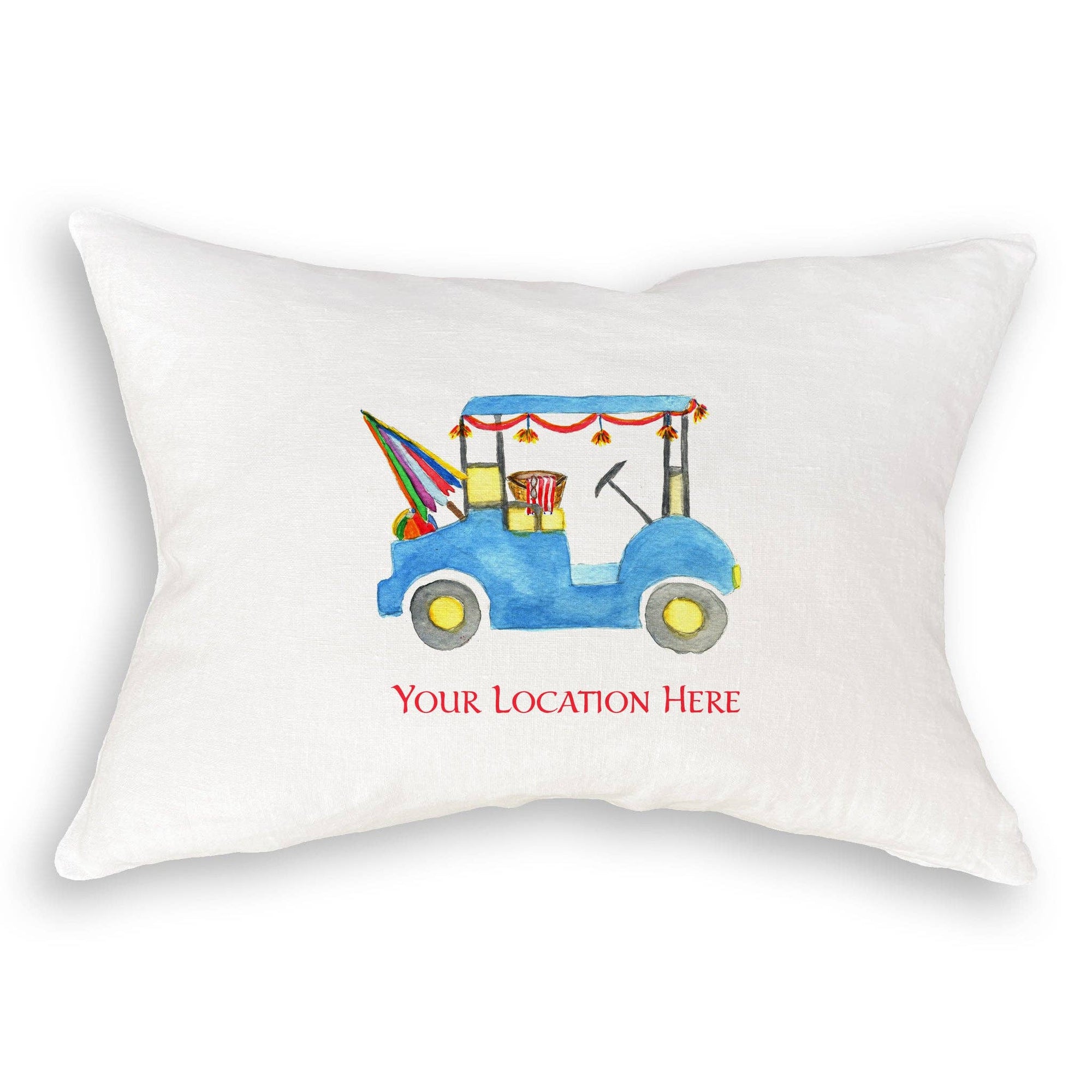 Beach Golf Cart with Location: Dishtowel / -
