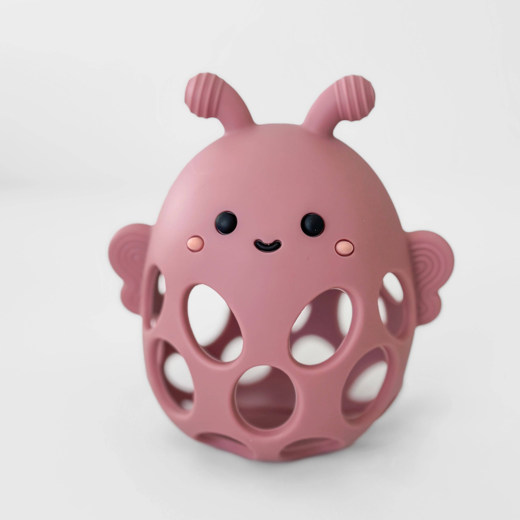 Garden Party Collection - Honey Bee Teether: Berry Bliss
