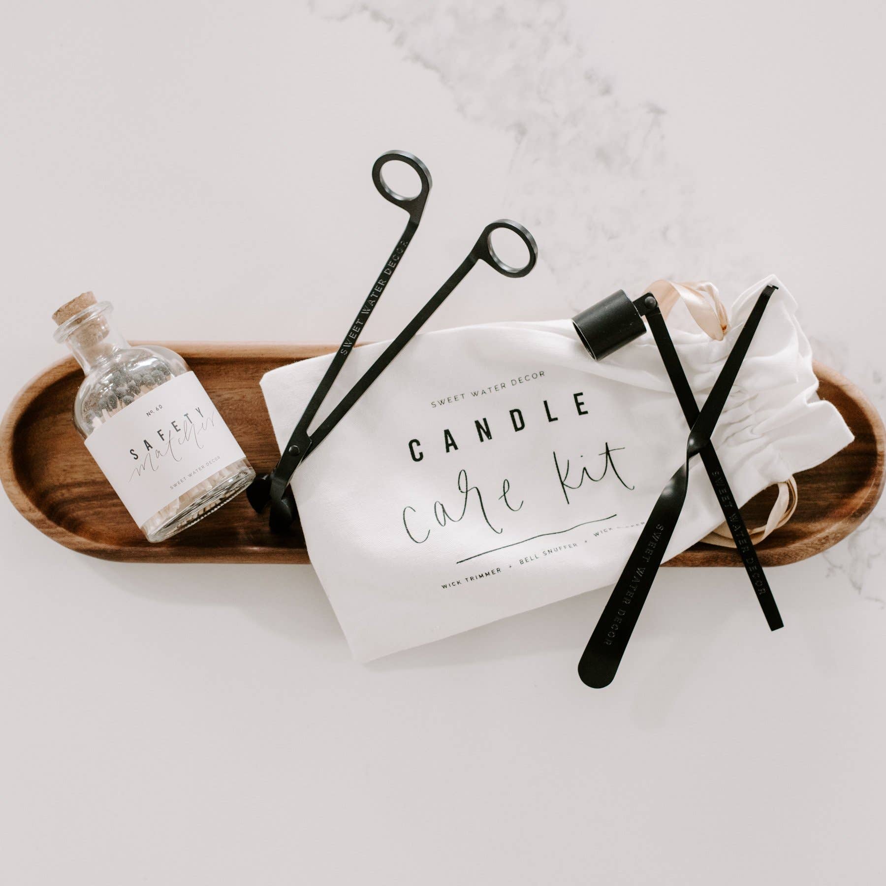 Black Candle Care Kit - Home Decor &amp; Gifts
