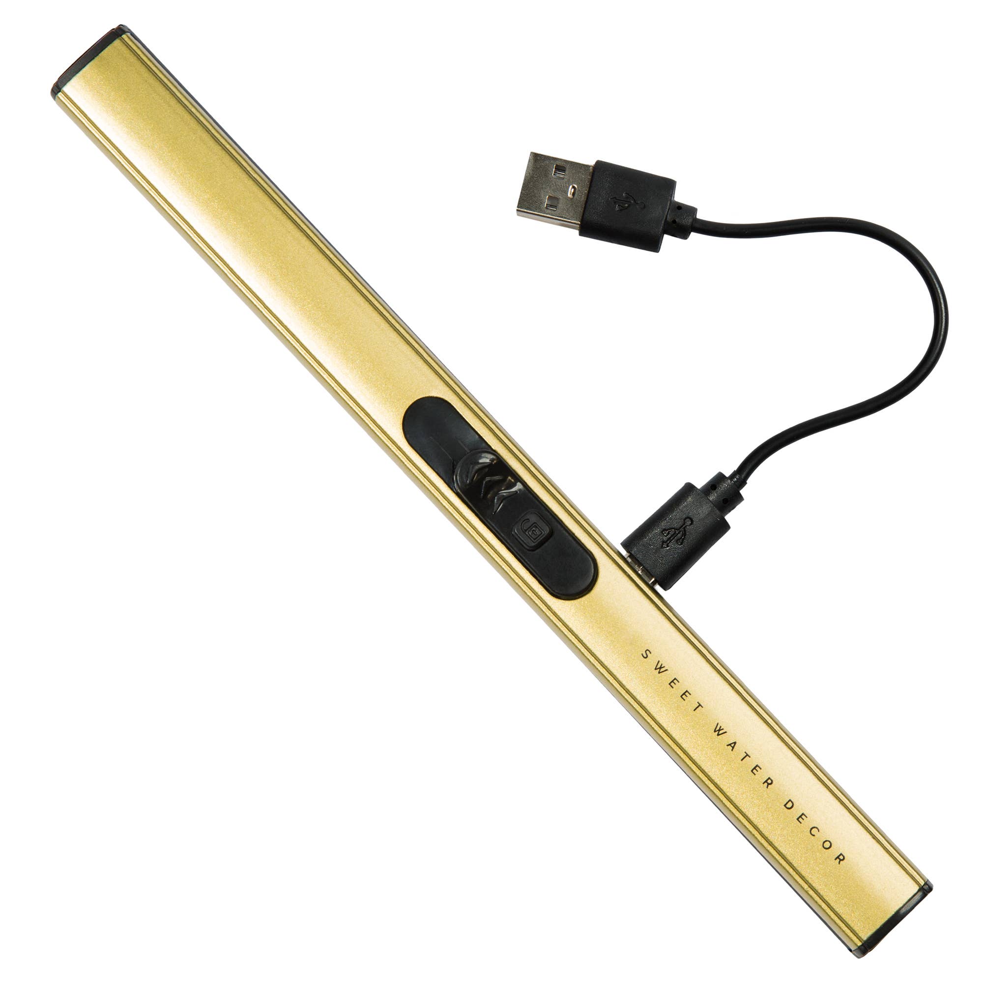 Gold Rechargeable Electric Lighter - Home Decor &amp; Gifts