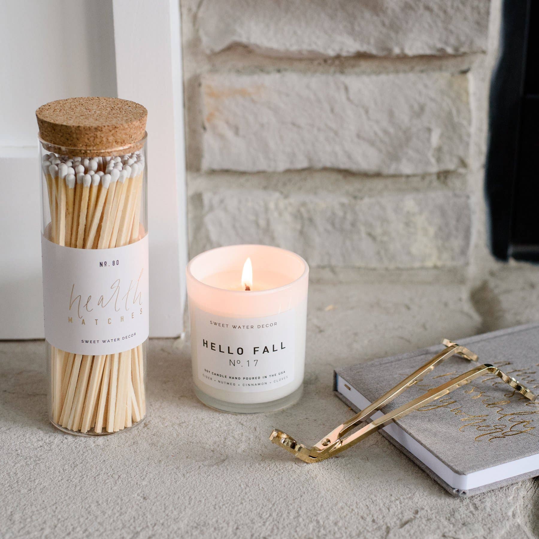 Gold Candle Care Kit - Home Decor &amp; Gifts