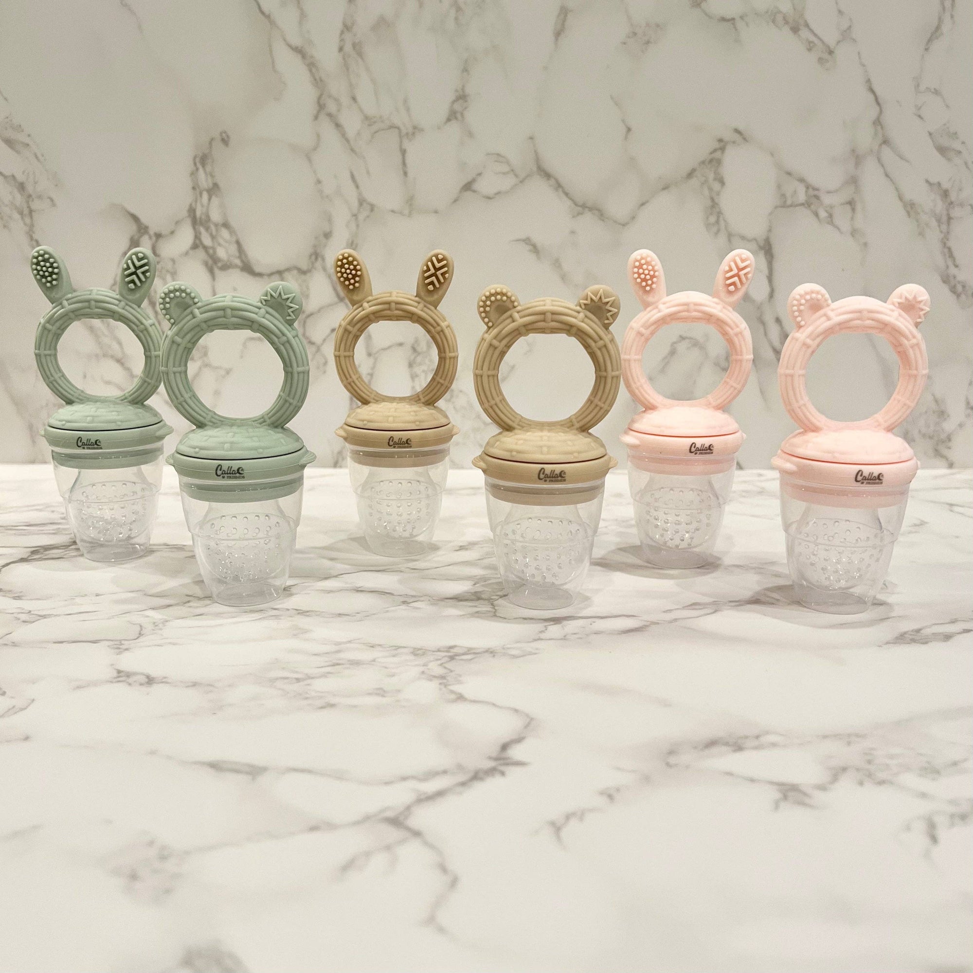 The Nourishing Nibbler Bunny Feeder: Subtle Green