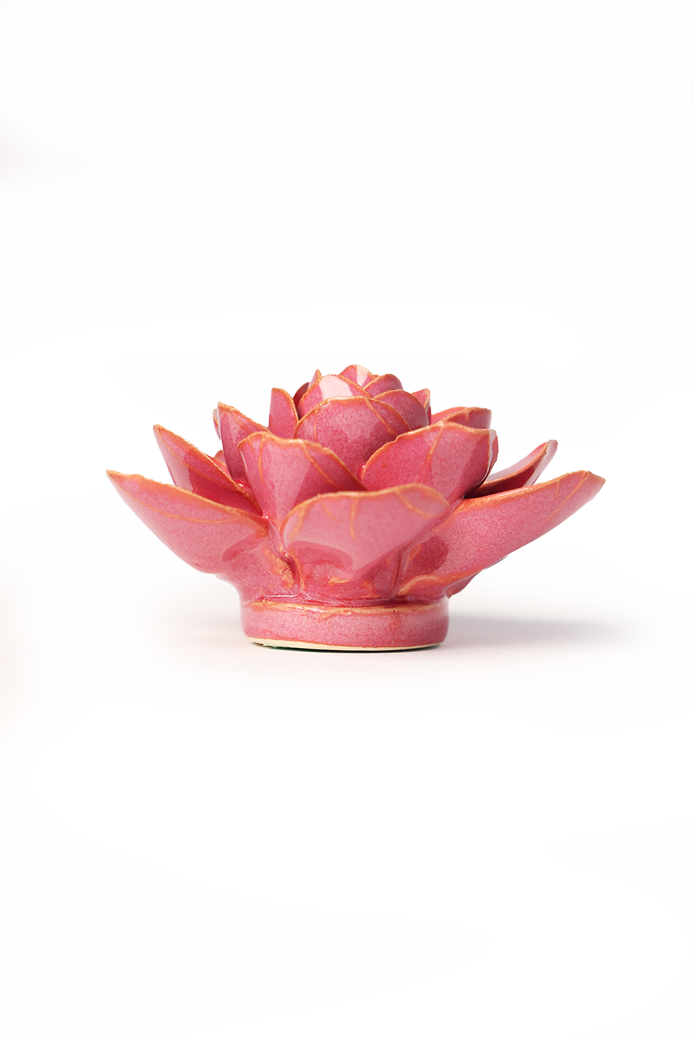 Handmade Ceramic Flowers - Wedding Gift Decor Pink Begonia
