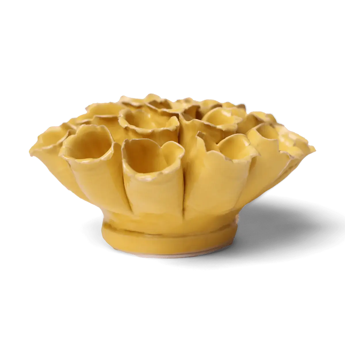 Unique Wall Hanging Yellow Flower Tabletop Or Wall Art
