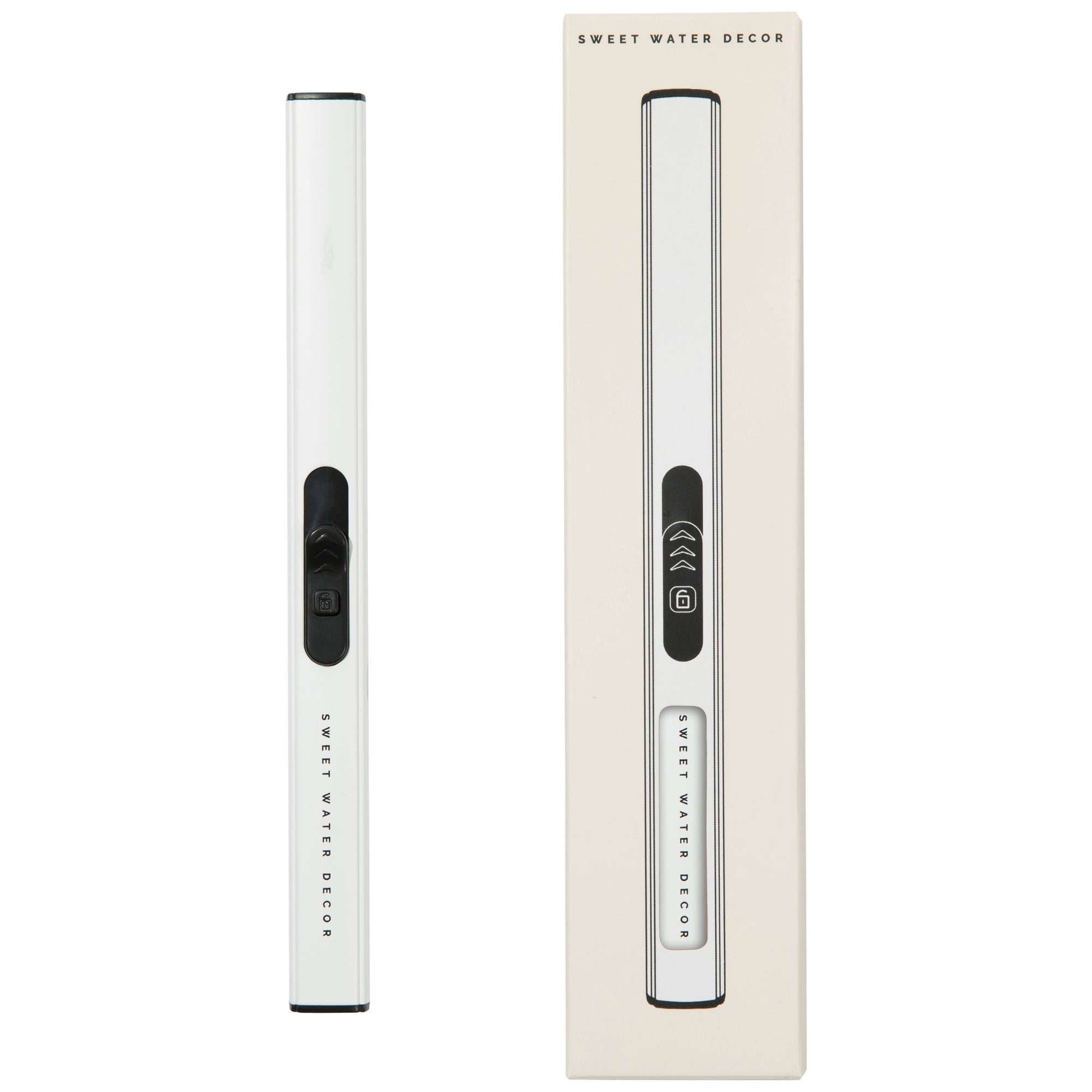 White Rechargeable Electric Lighter - Home Decor &amp; Gifts