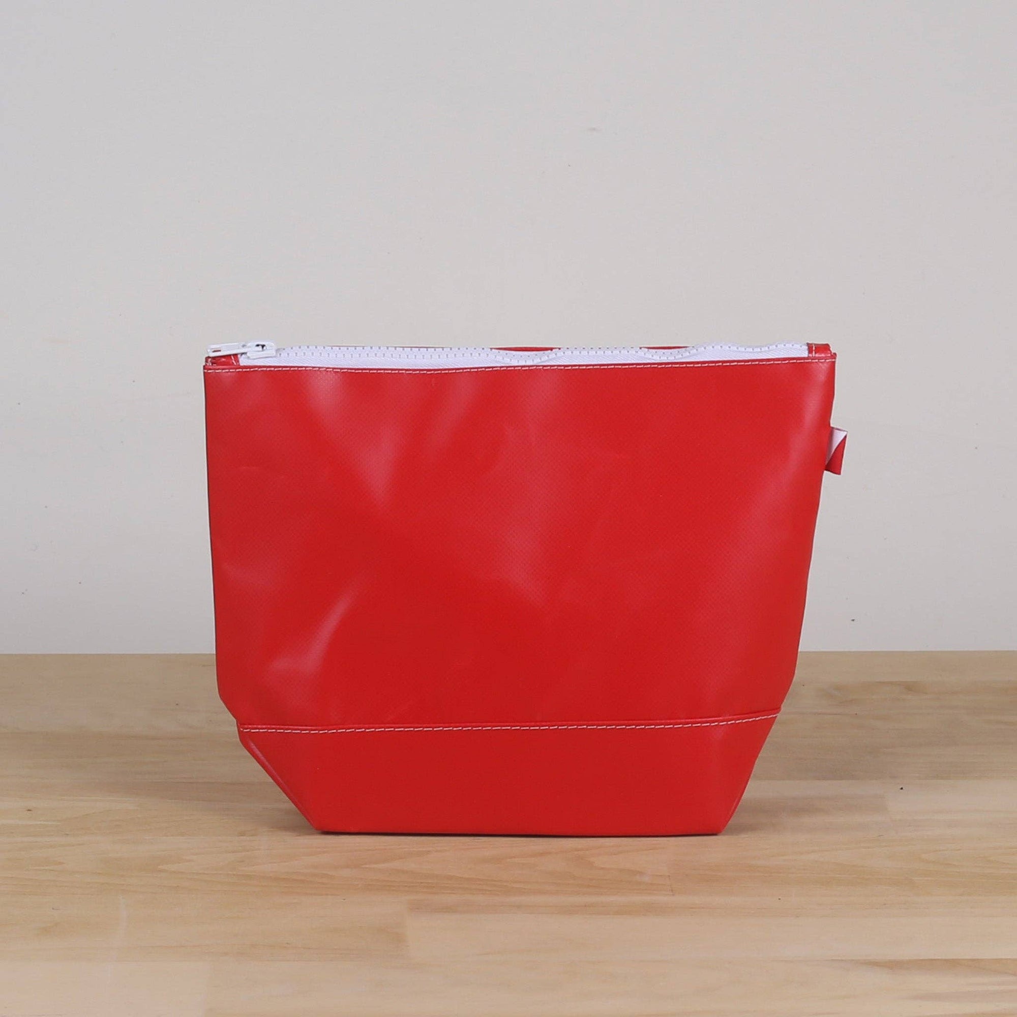 Big Sur Splash Zip Pouch: Red