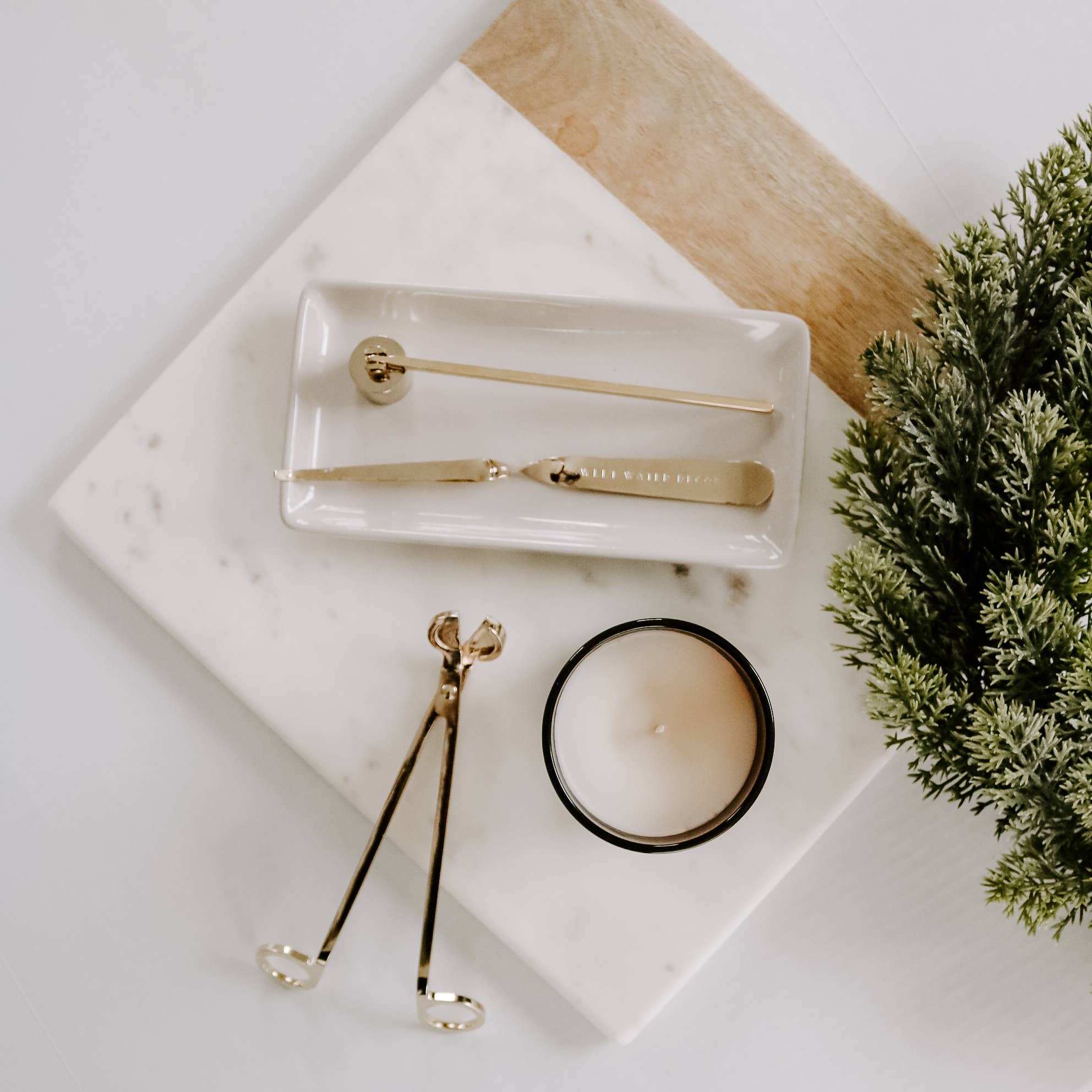 Gold Candle Care Kit - Home Decor &amp; Gifts